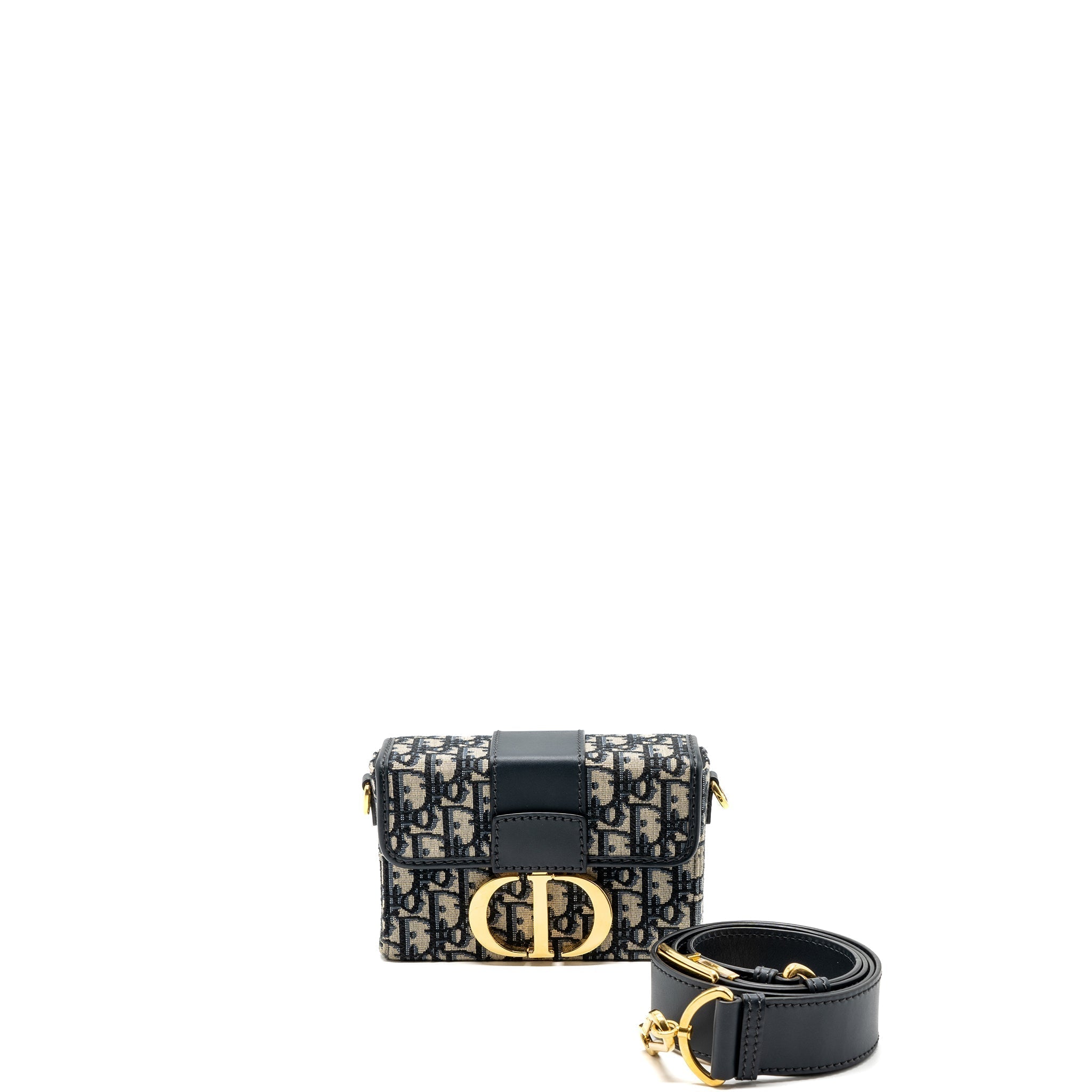 dior-mini-30-montaigne-box-bag-canvas-calfskin-leather-blue-oblique-jacquard-ghw