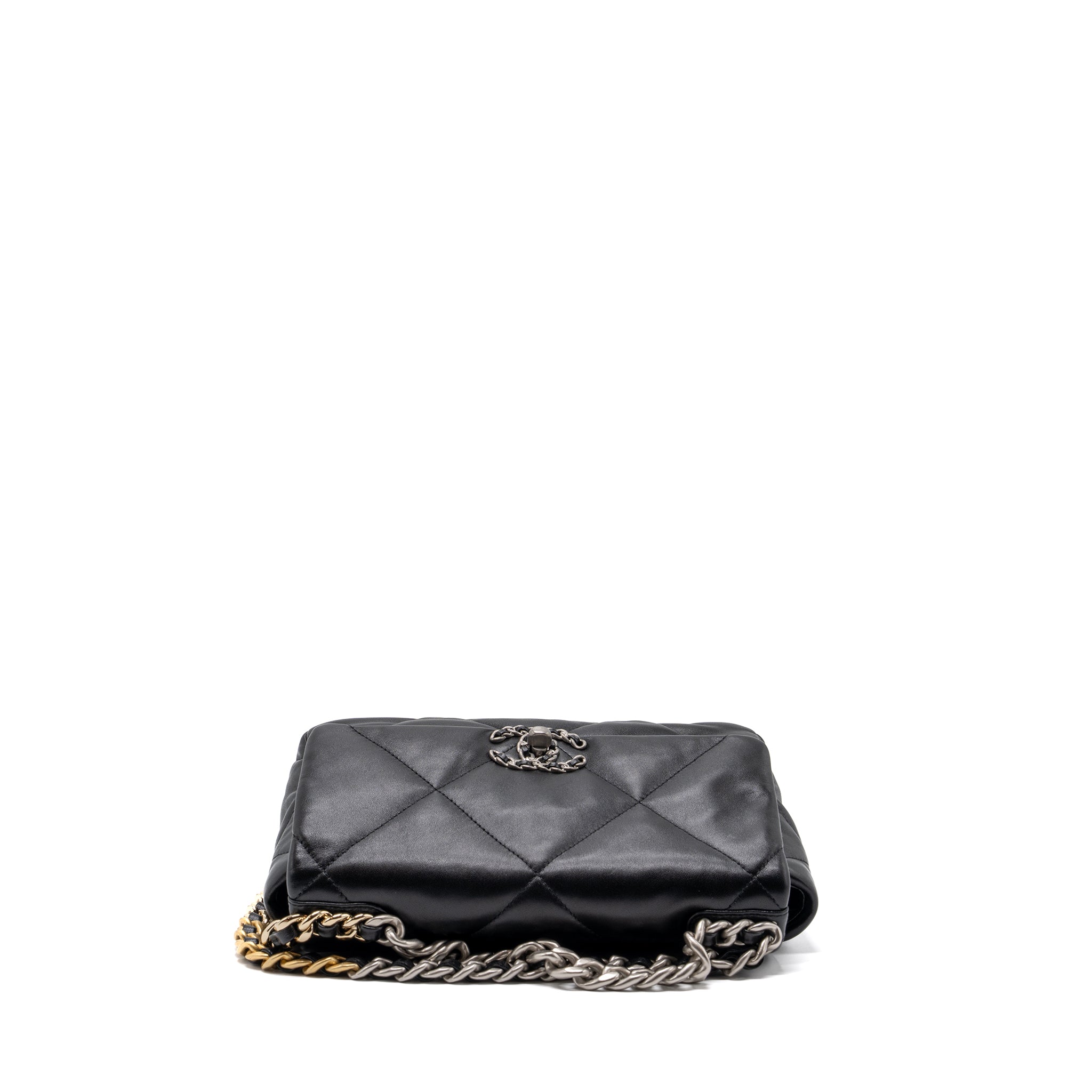 chanel-small-19-bag-lambskin-black-multicolour-hardwaremicrochip