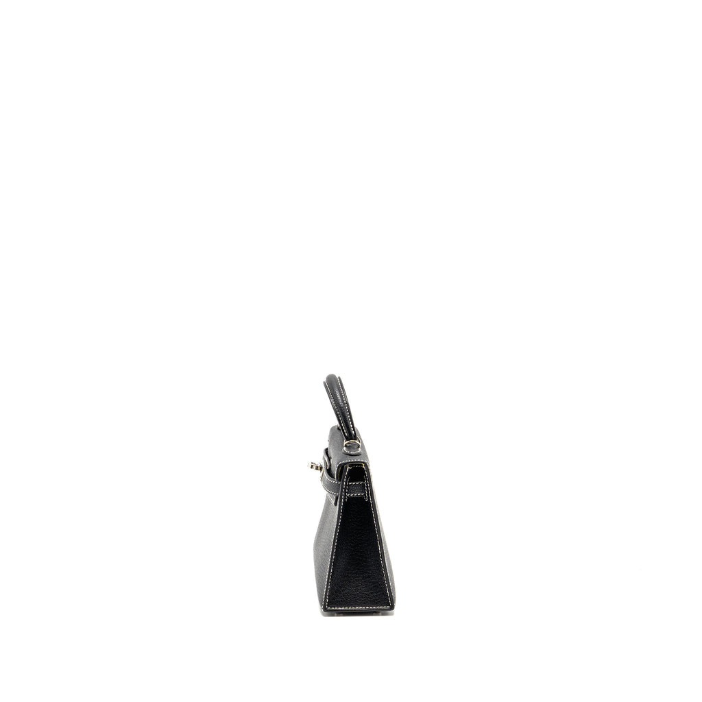 hermes-mini-kelly-ii-special-order-chevre-mysore-black-lime-shw-stamp-b