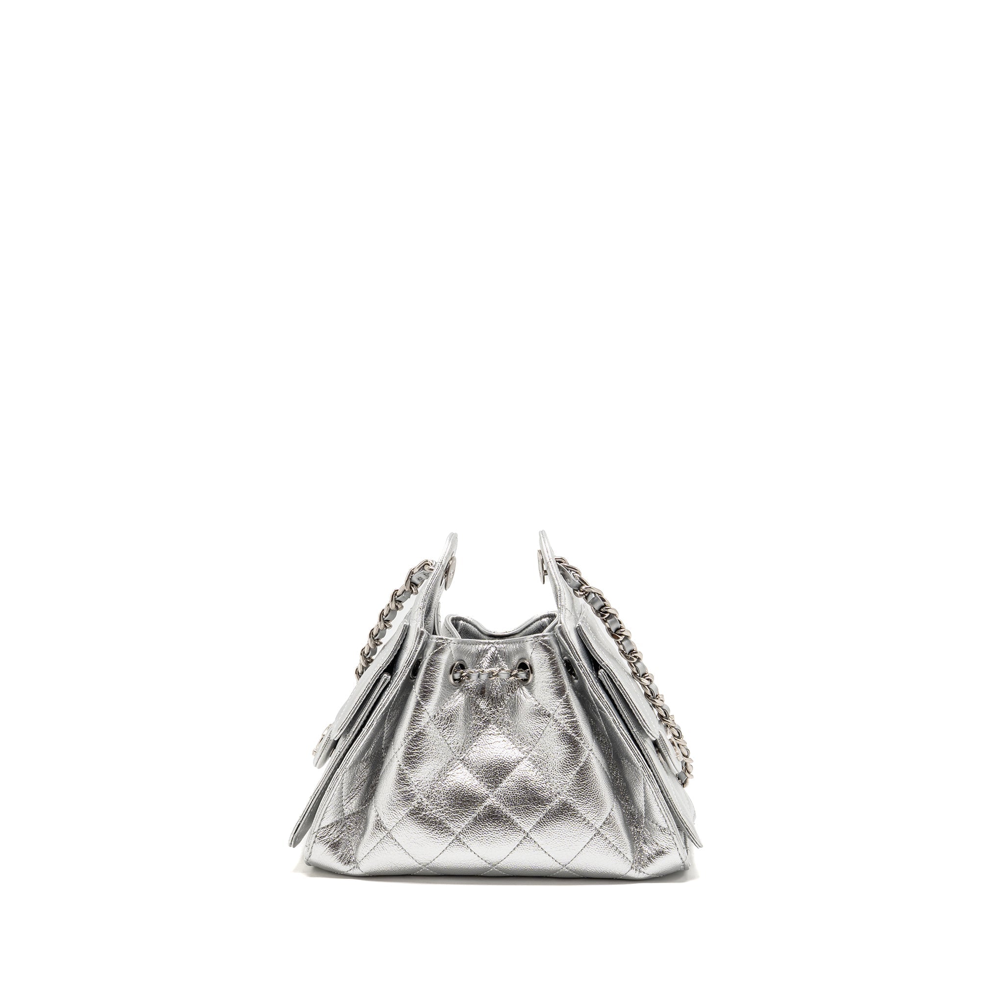 chanel-25-bag-silver