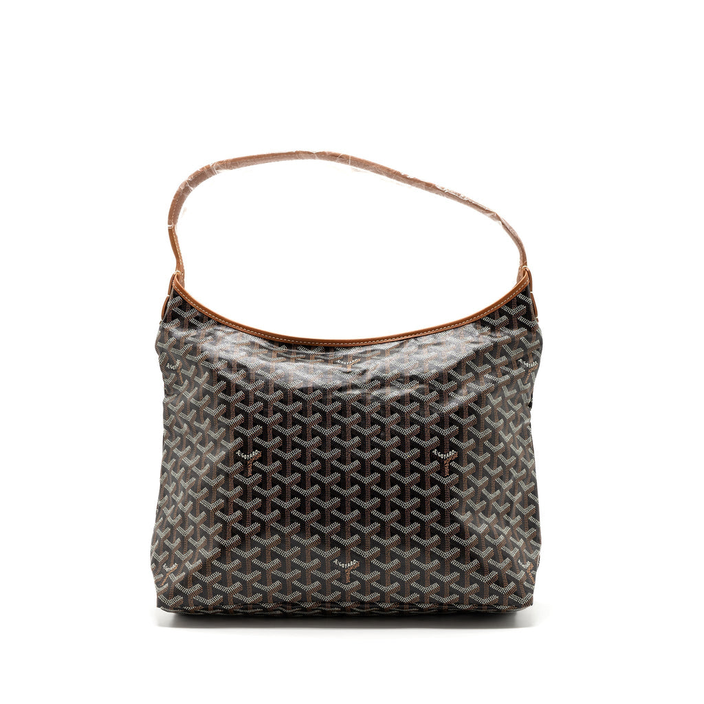 goyard-boheme-hobo-bag-canvas-calfskin-black-tan-shw-with-necessaire-bag-ecru