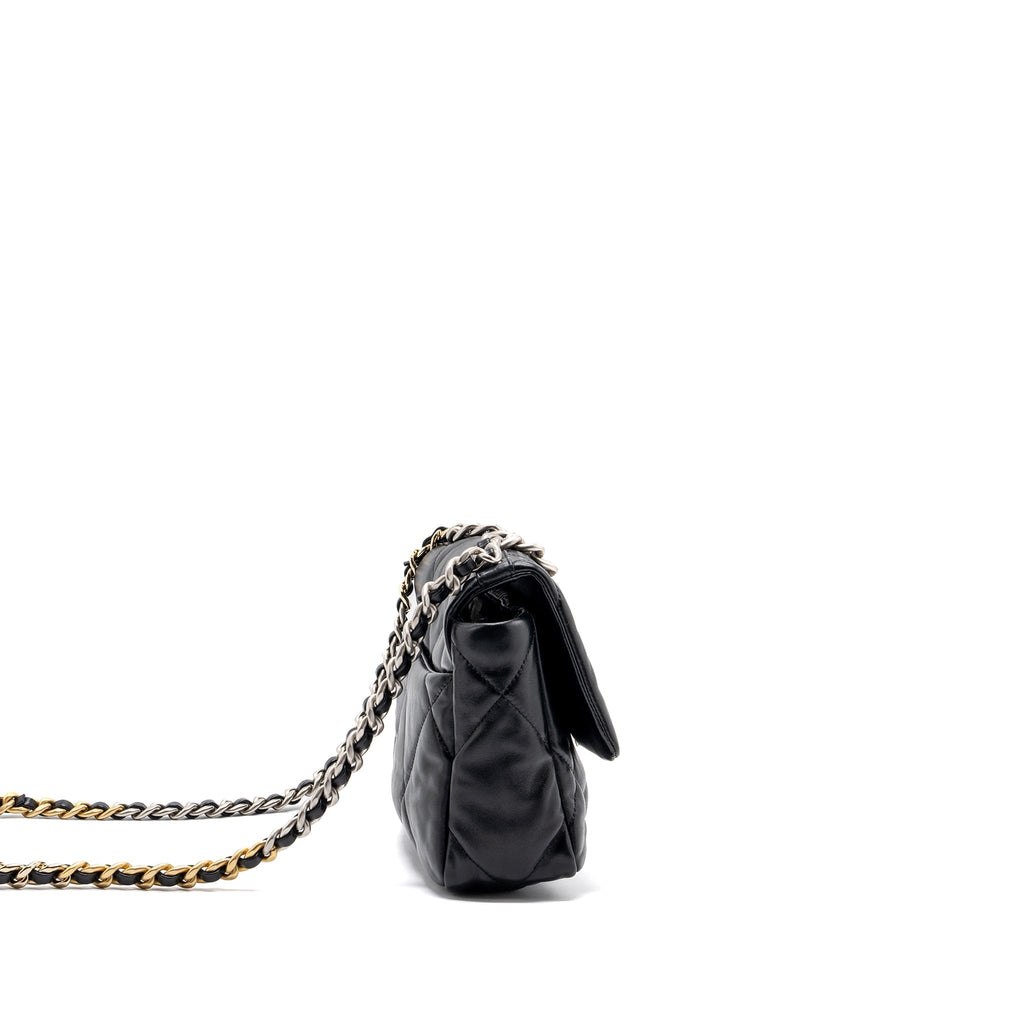 chanel-small-19-bag-lambskin-black-multicolour-hardwaremicrochip