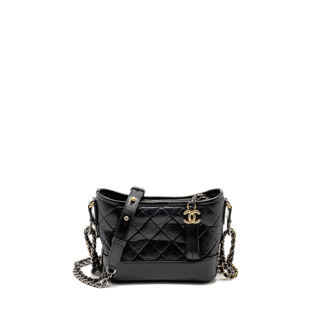 chanel-small-gabrielle-hobo-bag-calfskin-black-multicolour-hardware-copy