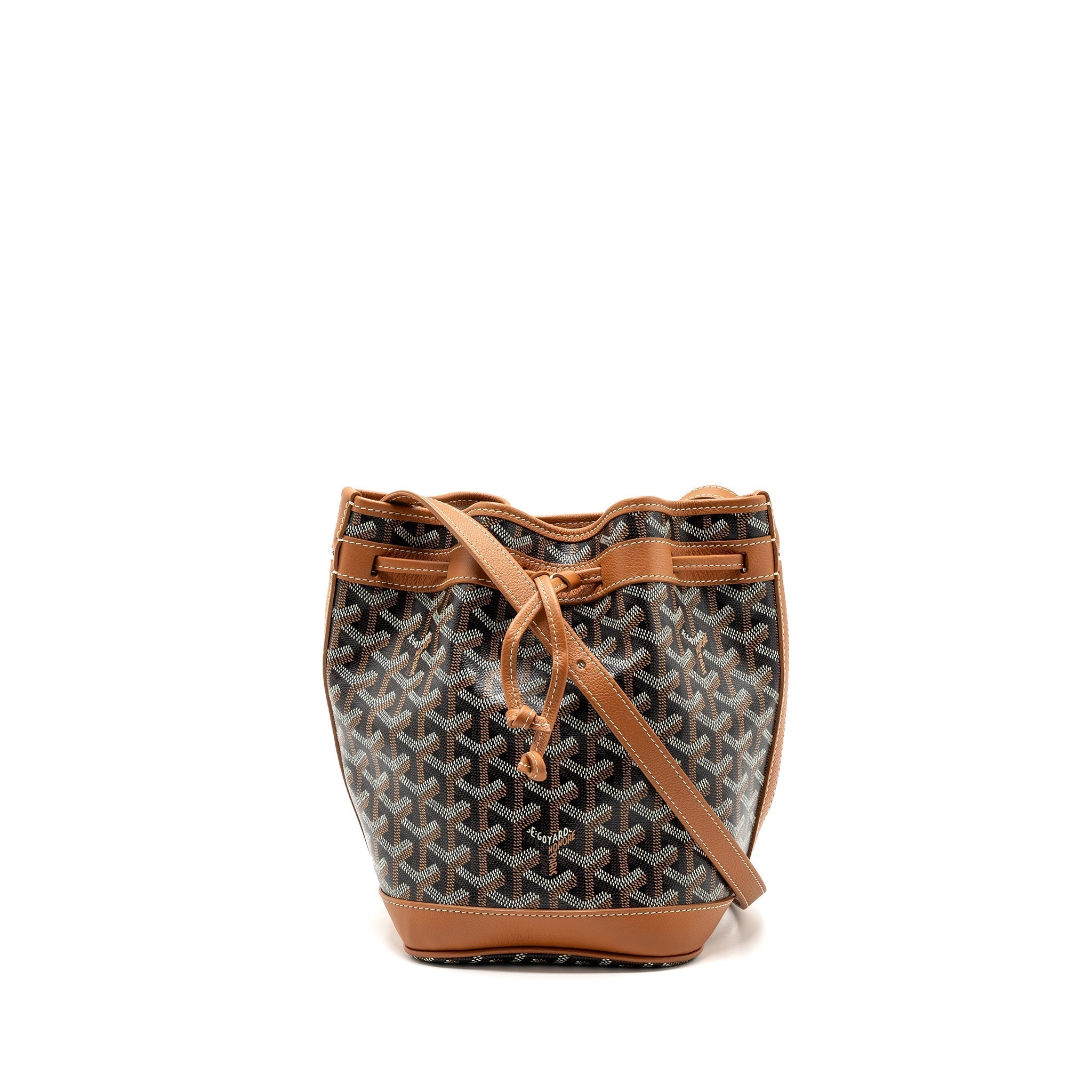goyard-petit-flot-bucket-bag-canvas-calfskin-black-tan-shw