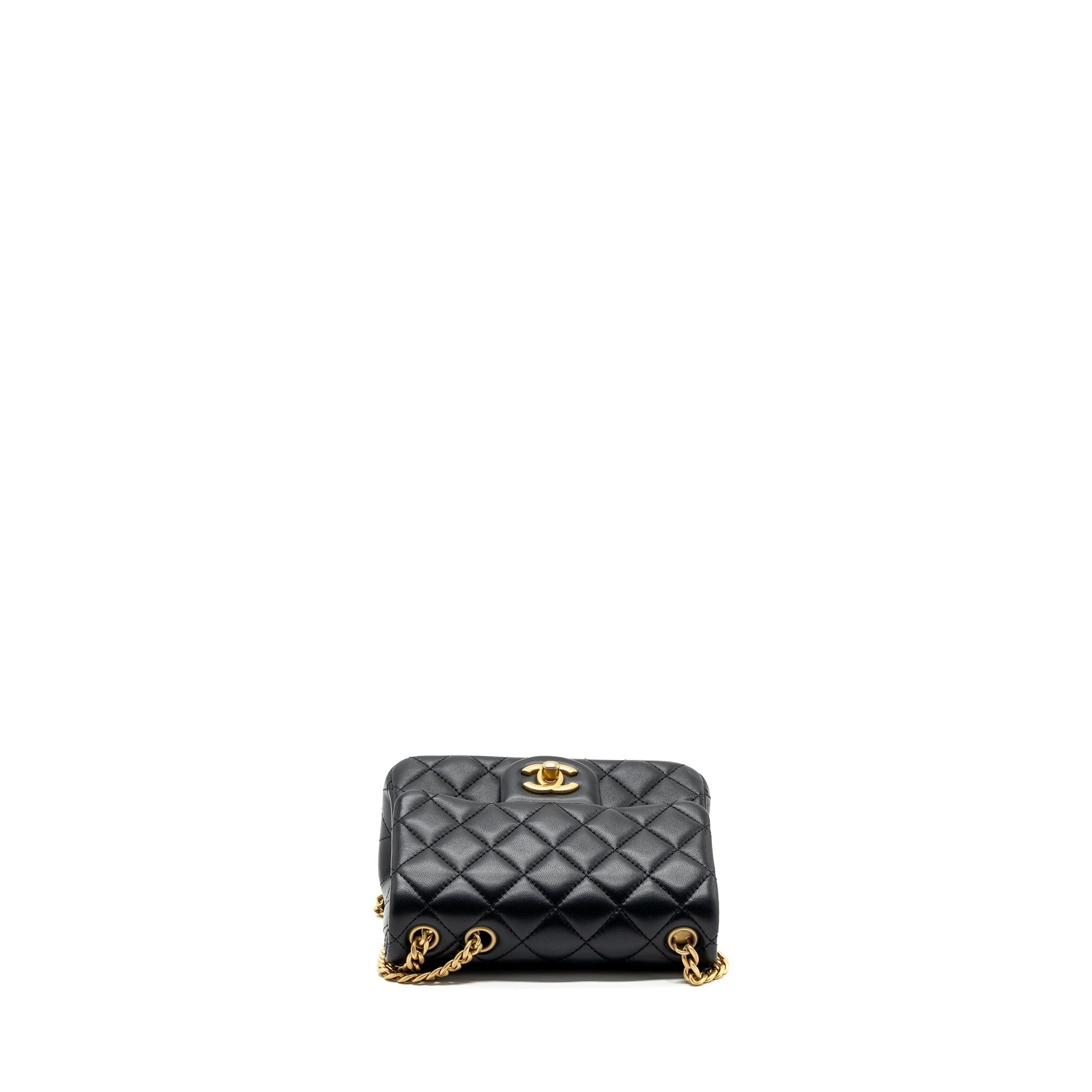 chanel-camellia-adjustable-chain-mini-square-flap-bag-lambskin-black-ghw-microchip