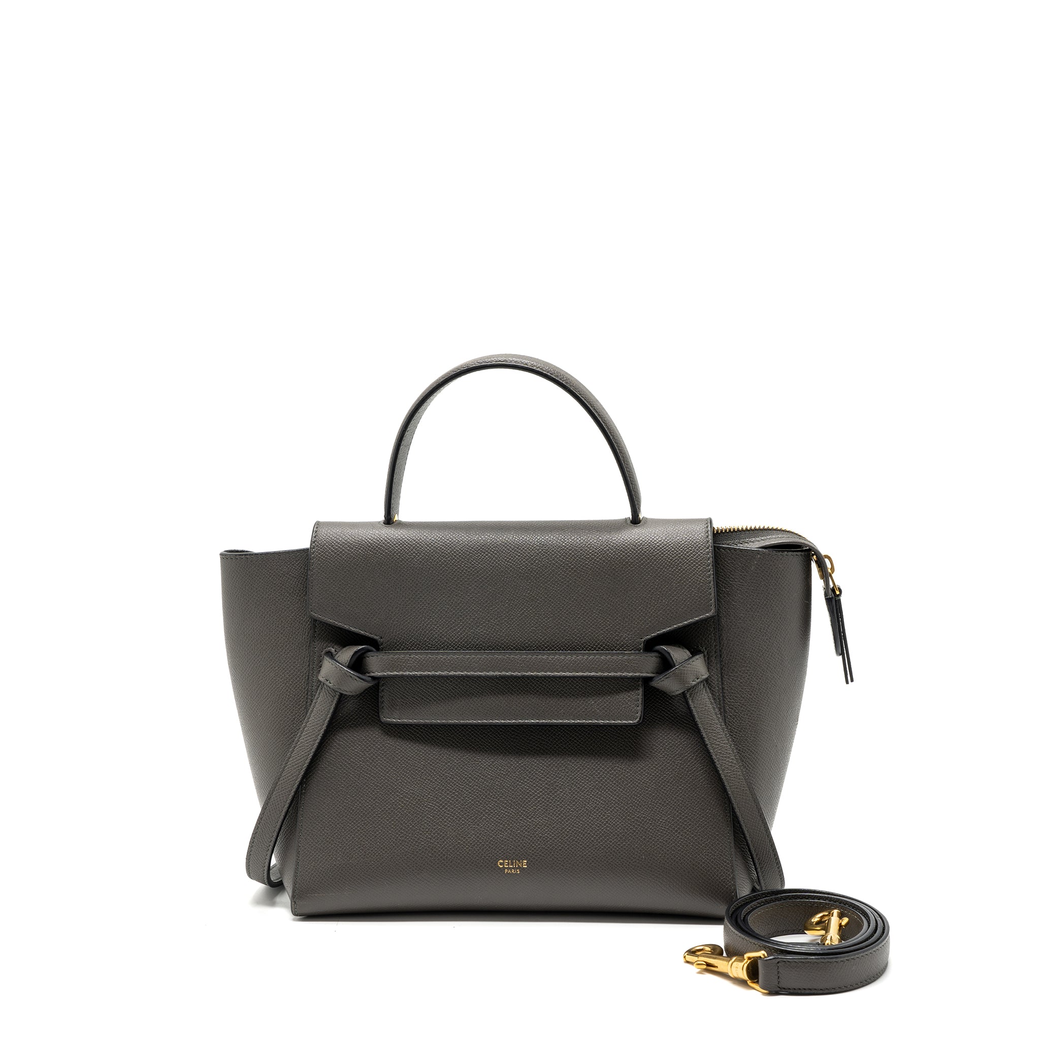 celine-micro-belt-bag-calfskin-grey-ghw-1