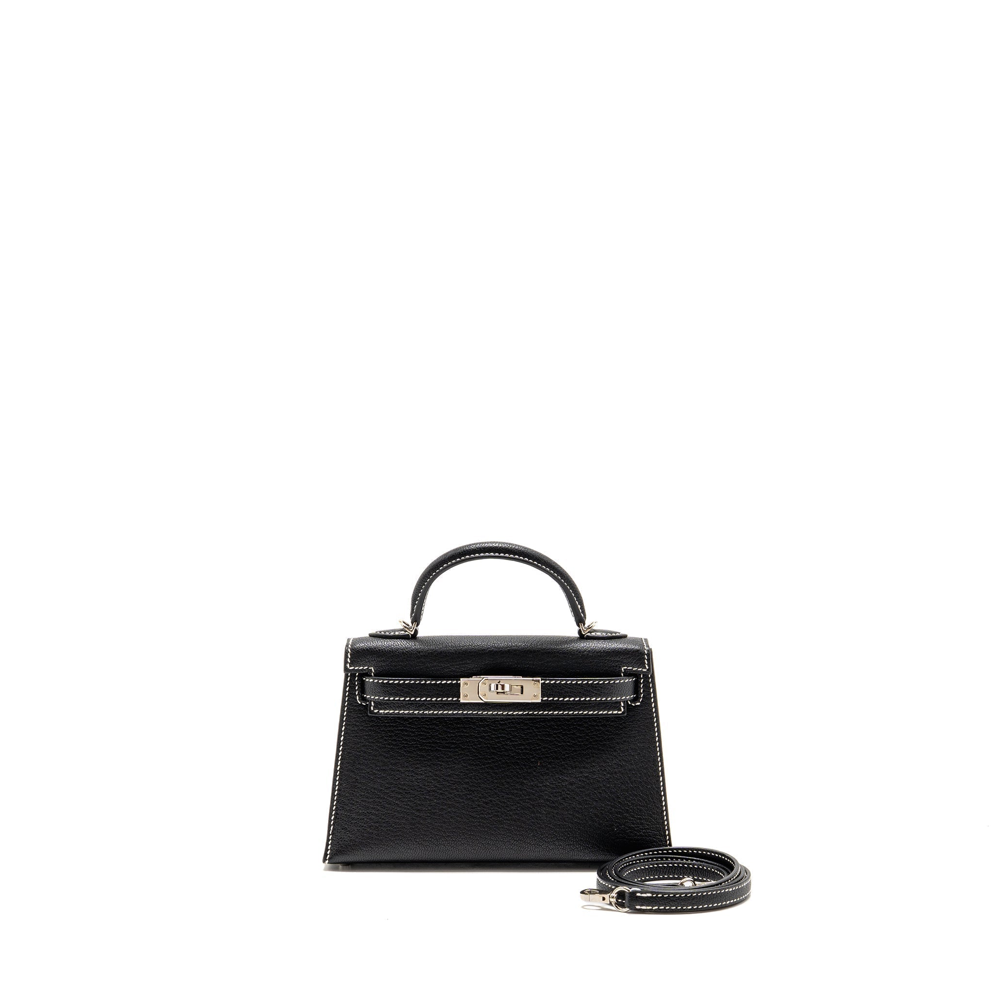 hermes-mini-kelly-ii-special-order-chevre-mysore-black-lime-shw-stamp-b