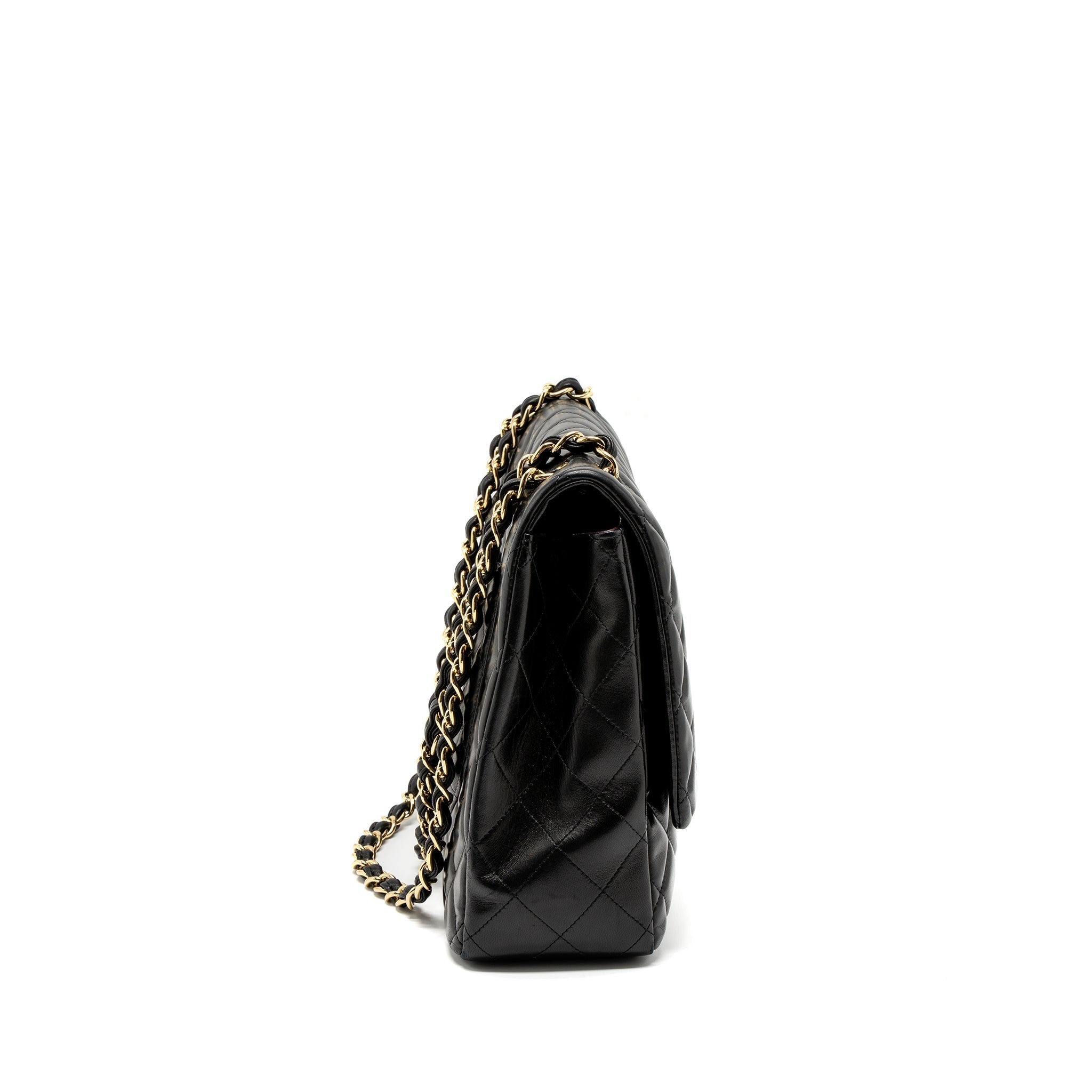 chanel-maxi-classic-single-flap-bag-lambskin-black-ghw