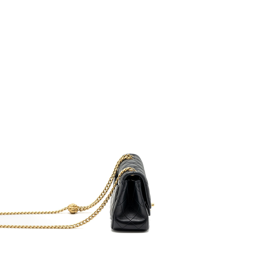 chanel-camellia-adjustable-chain-mini-square-flap-bag-lambskin-black-ghw-microchip