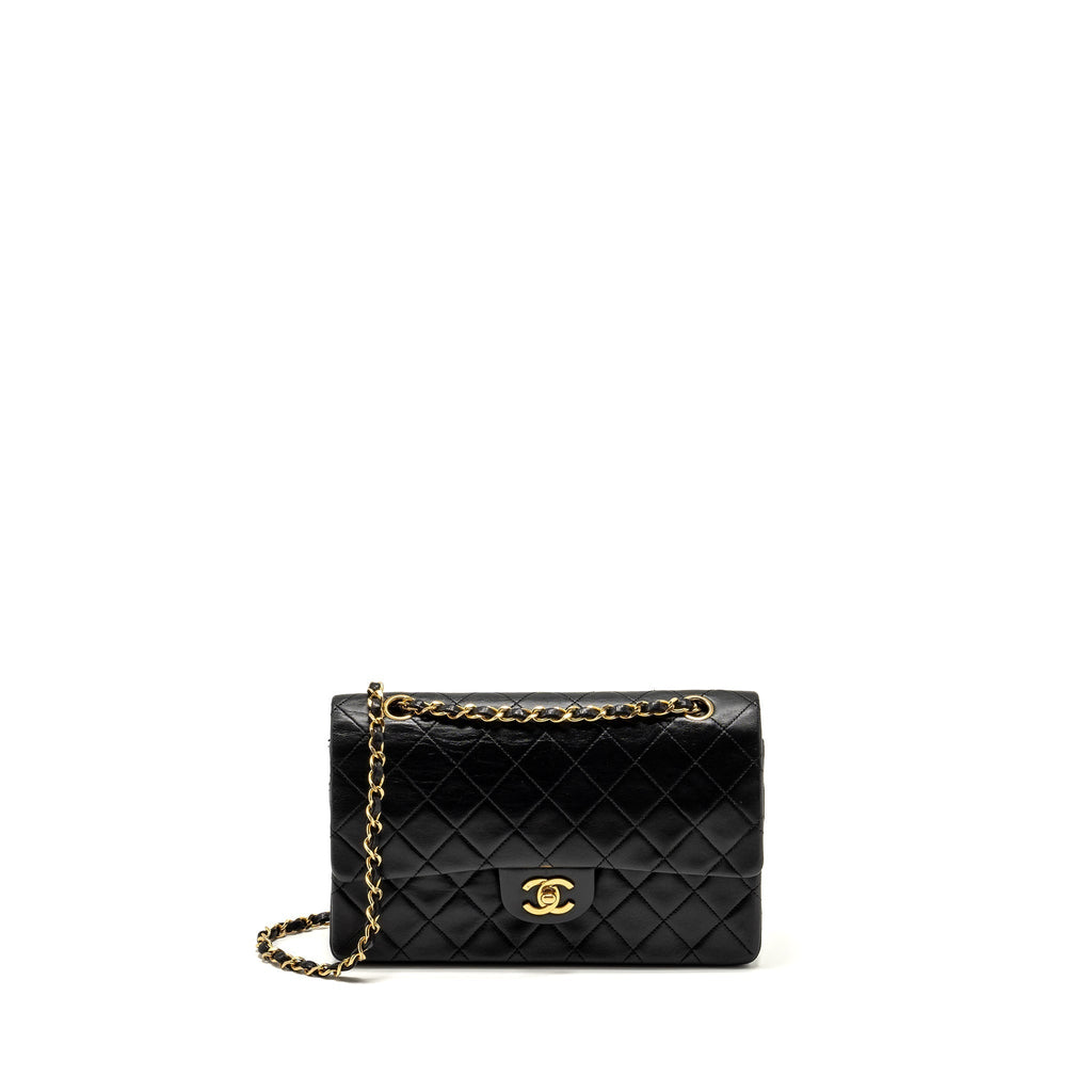 chanel-vintage-medium-classic-double-flap-bag-lambskin-black-ghw