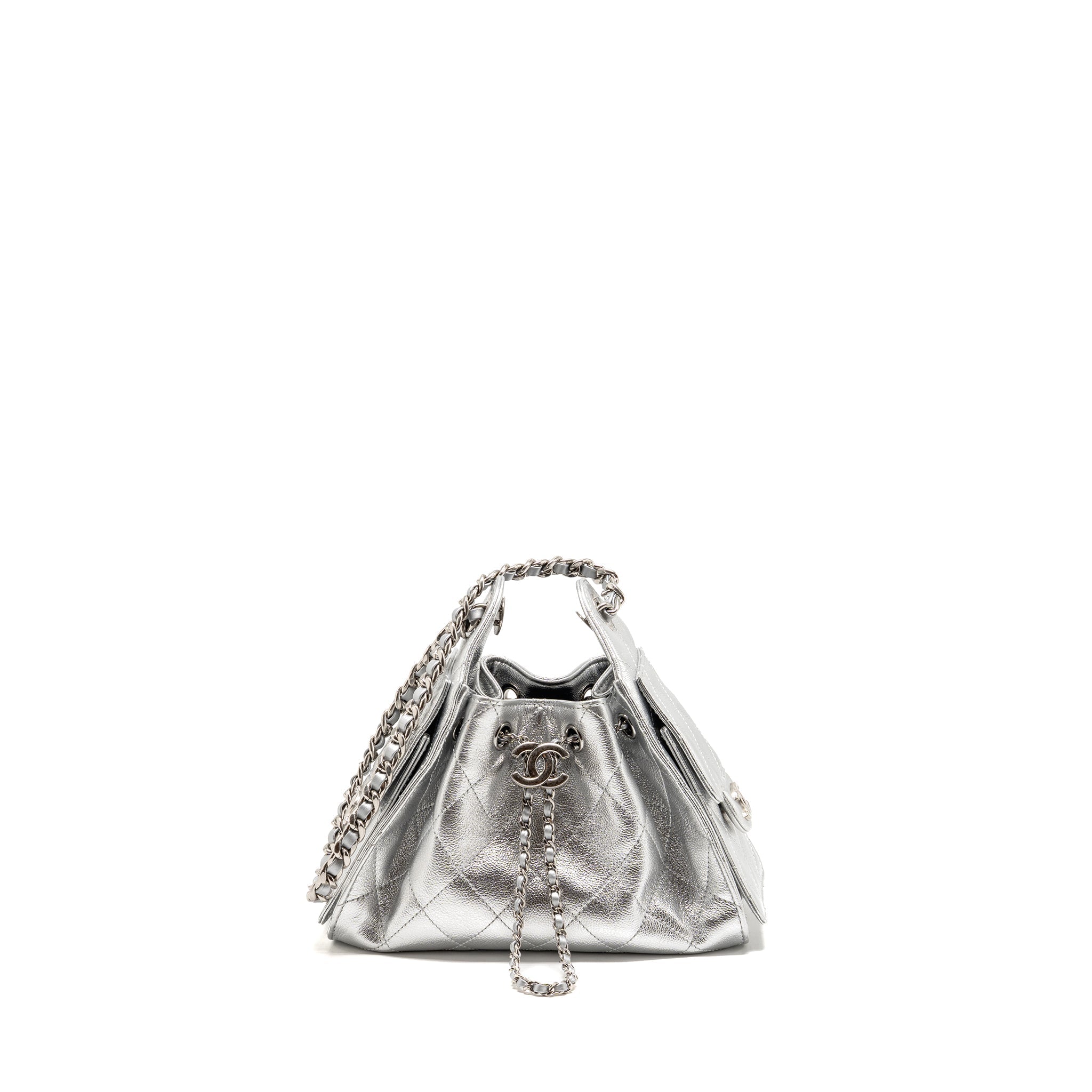 chanel-25-bag-silver