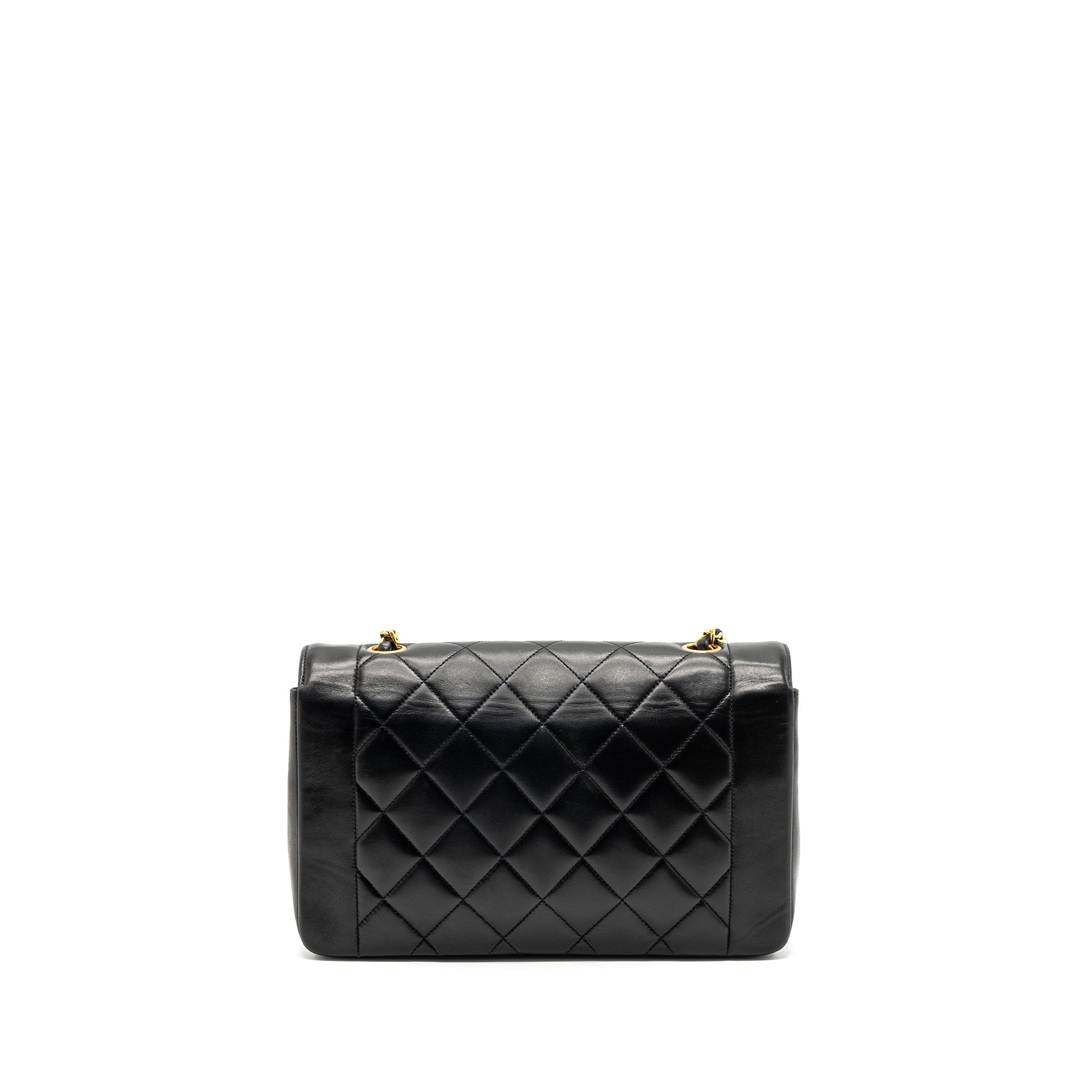 chanel-vintage-diana-flap-bag-lambskin-black-ghw