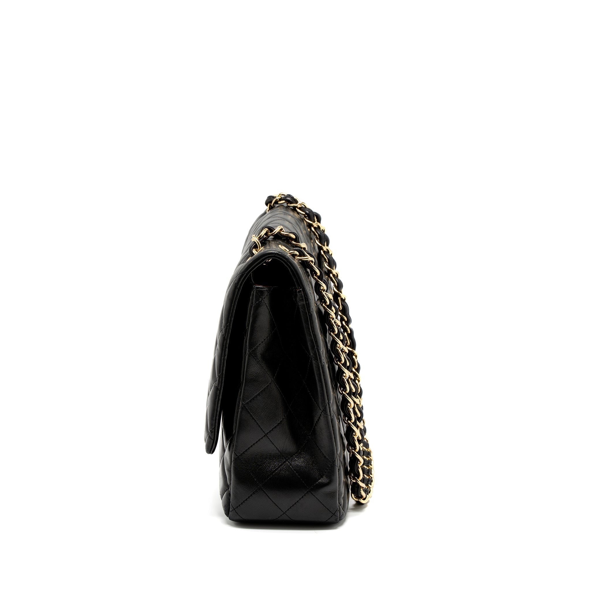 chanel-maxi-classic-single-flap-bag-lambskin-black-ghw