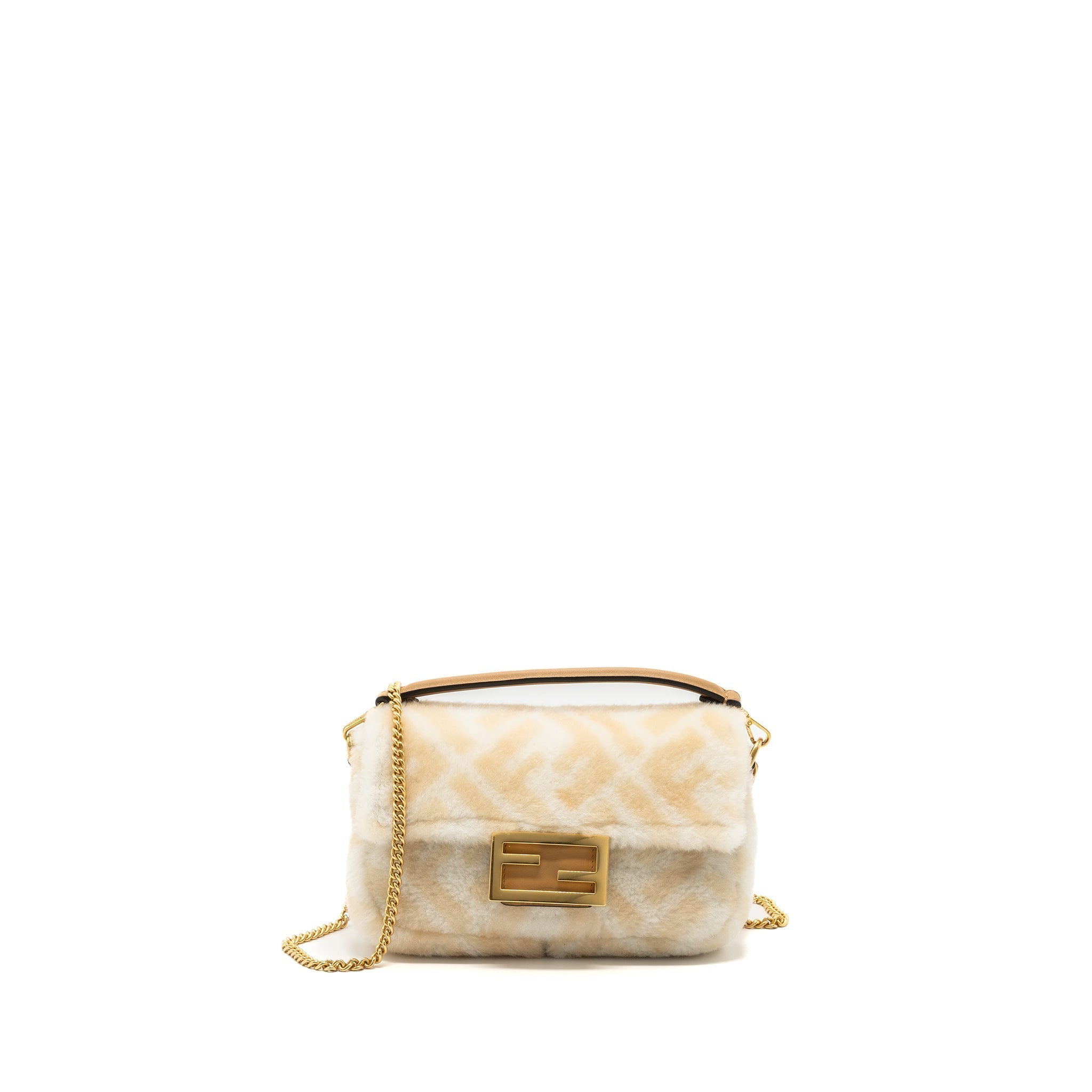 fendi-mini-baguette-sheepskin-beige-white-ghw