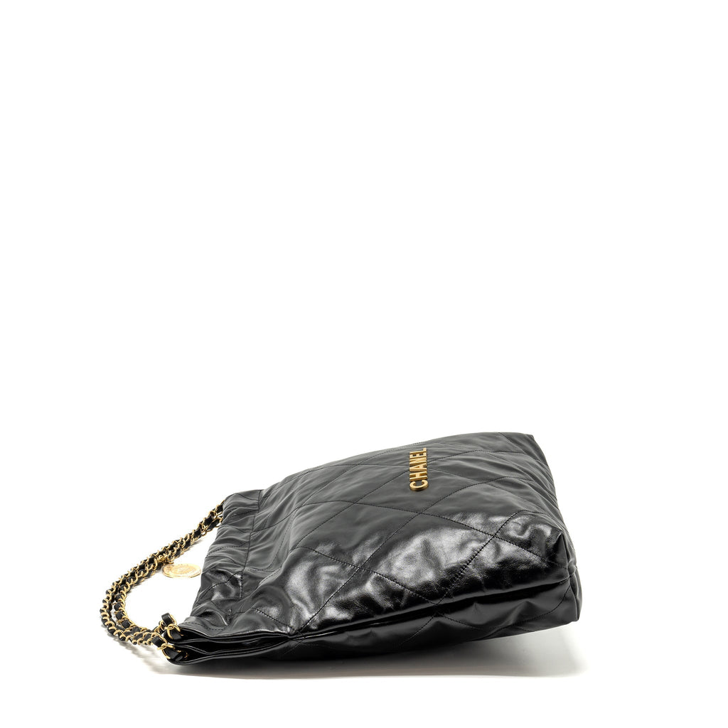 chanel-medium-22-bag-shiny-calfskin-black-ghw-microchip-copy