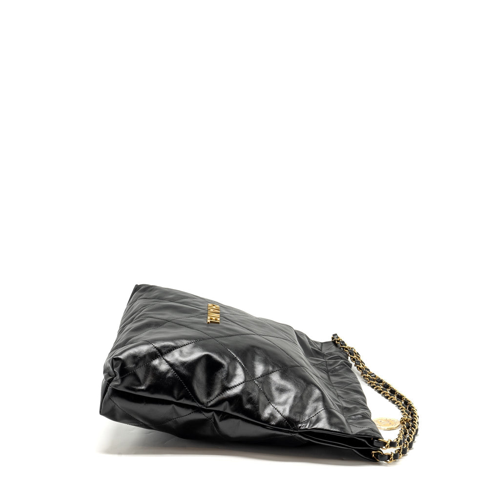 chanel-medium-22-bag-shiny-calfskin-black-ghw-microchip-copy
