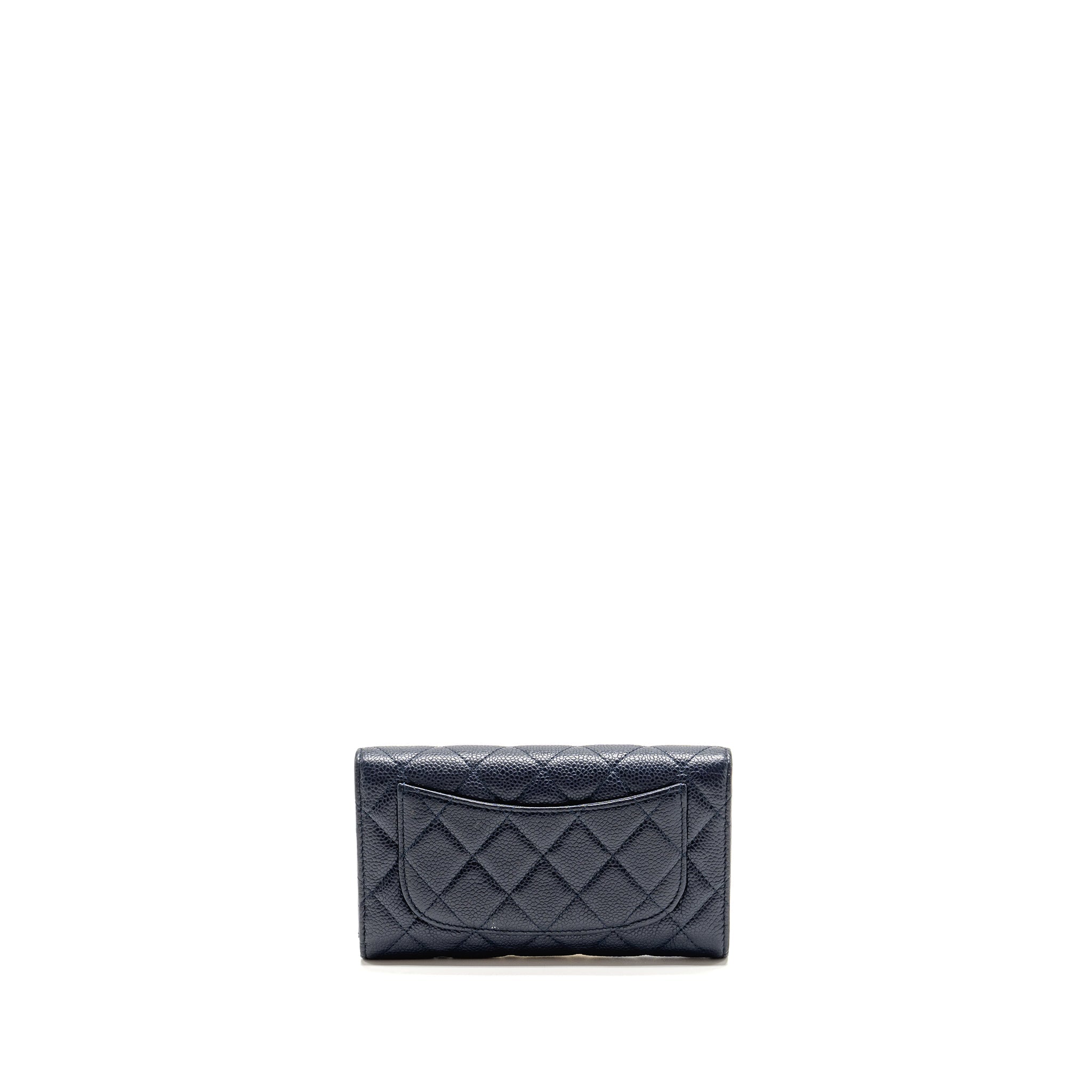chanel-classic-flap-long-wallet-caviar-dark-blue-shw