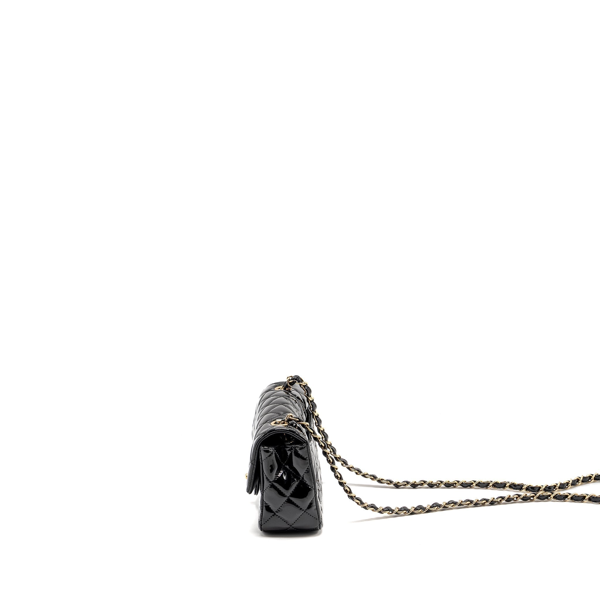 chanel-mini-rectangular-flap-bag-patent-black-lghw