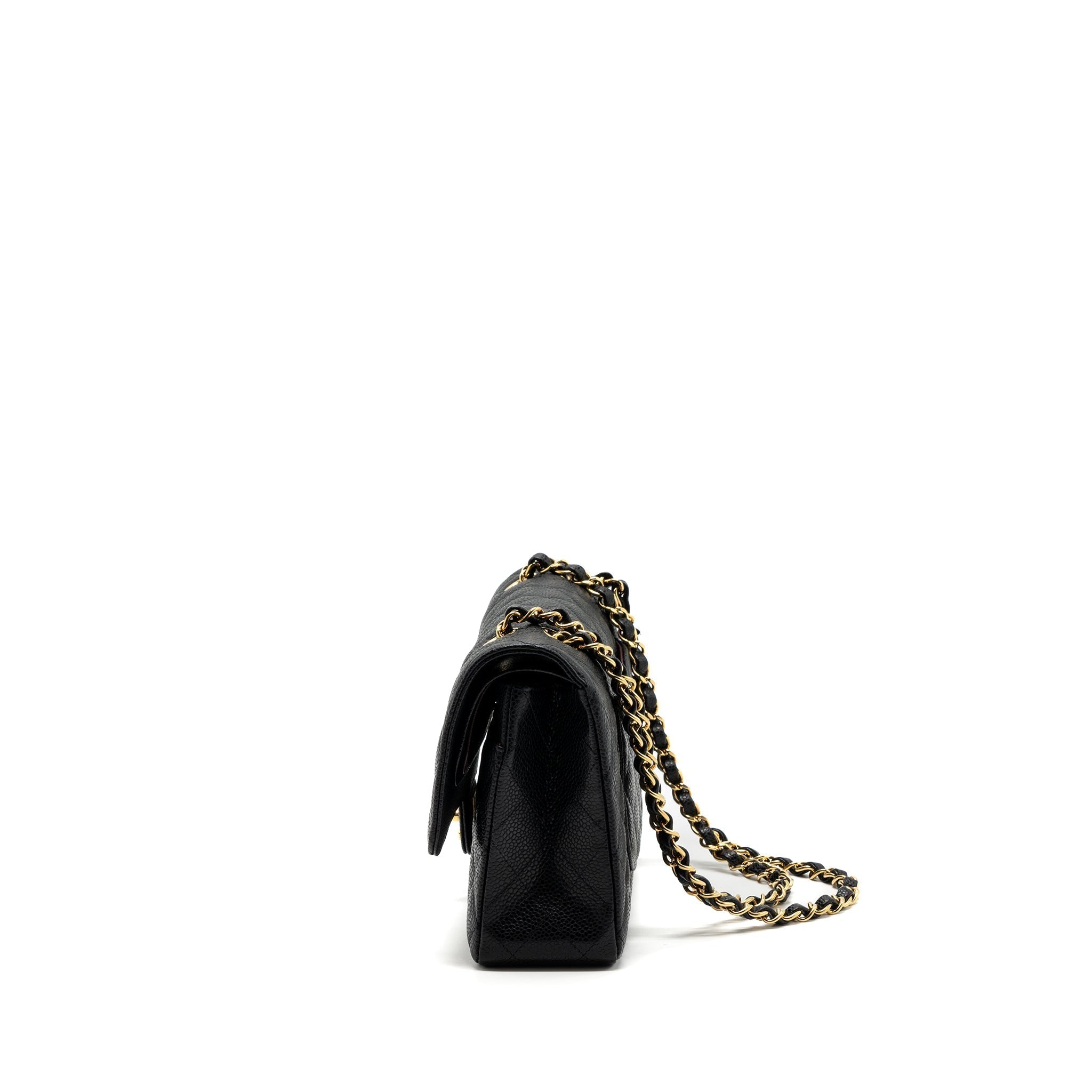 chanel-medium-classic-double-flap-bag-caviar-black-ghwmicrochip