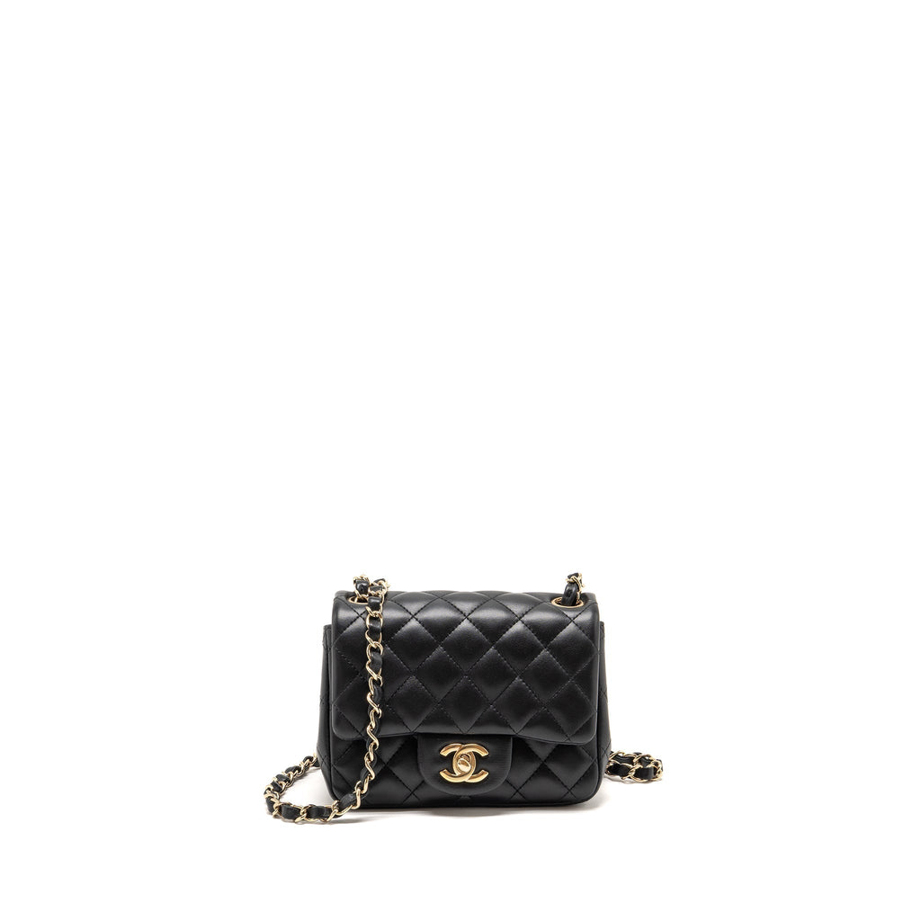 chanel-mini-square-flap-bag-lambskin-black-lghw-copy