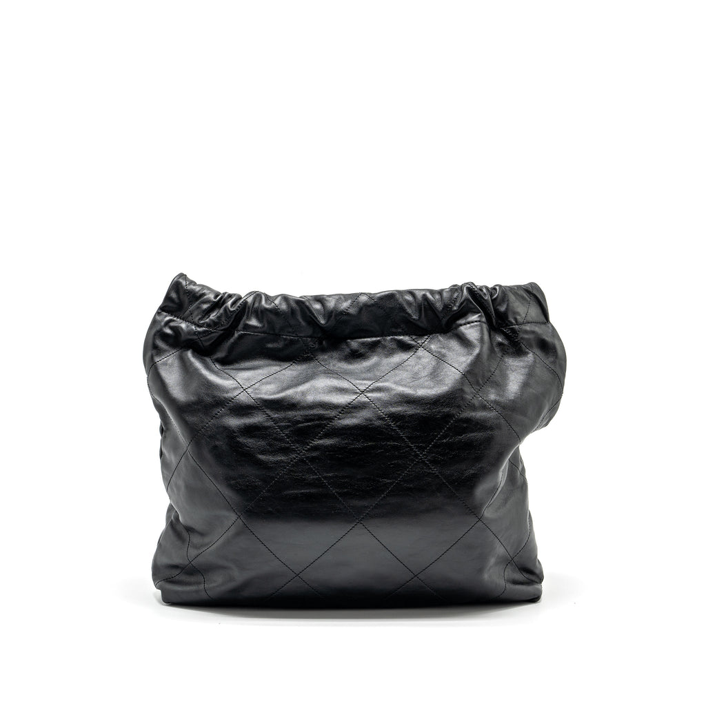 chanel-medium-22-bag-calfskin-black-shw-microchip