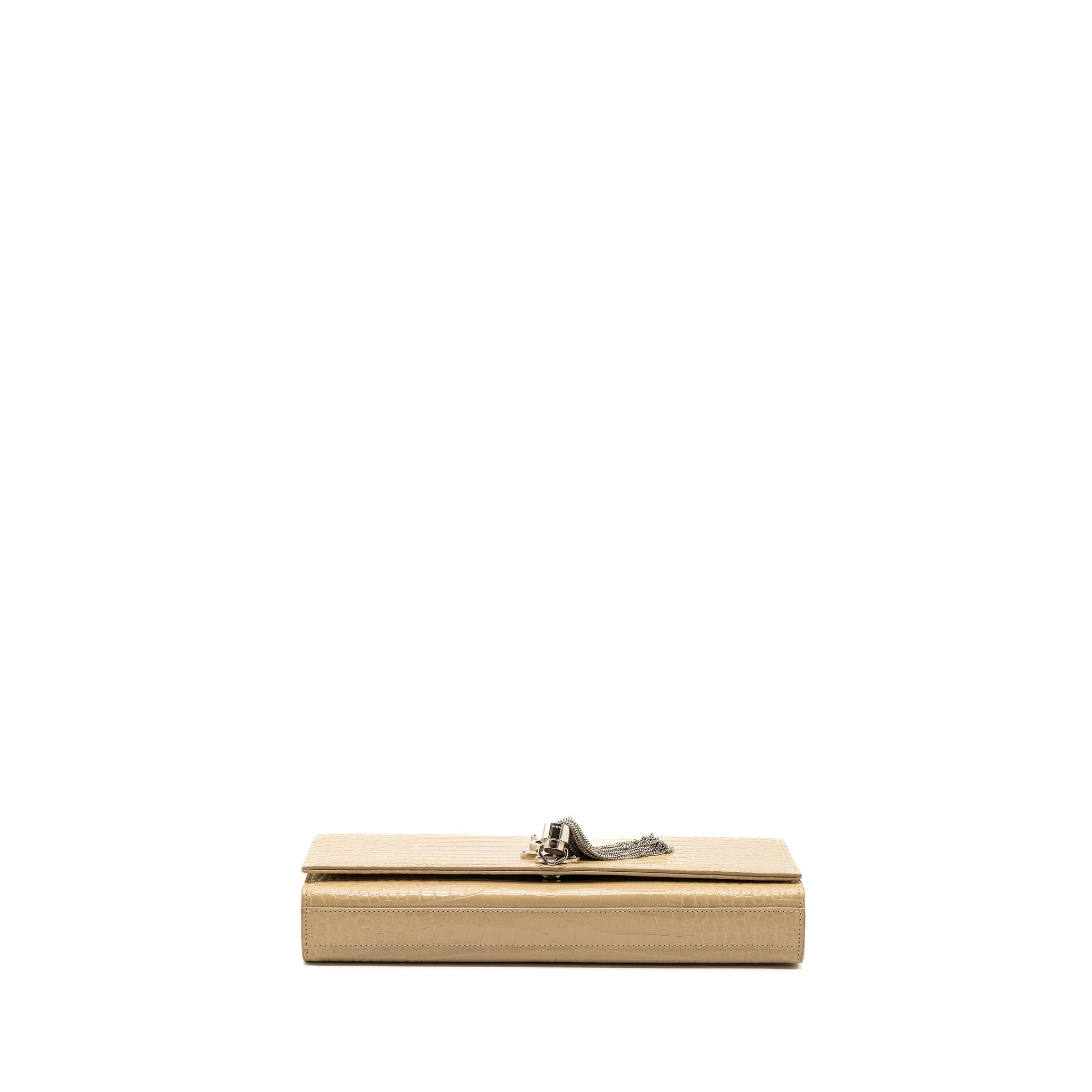 saint-laurent-kate-clutch-croc-embossed-leather-beige-shw