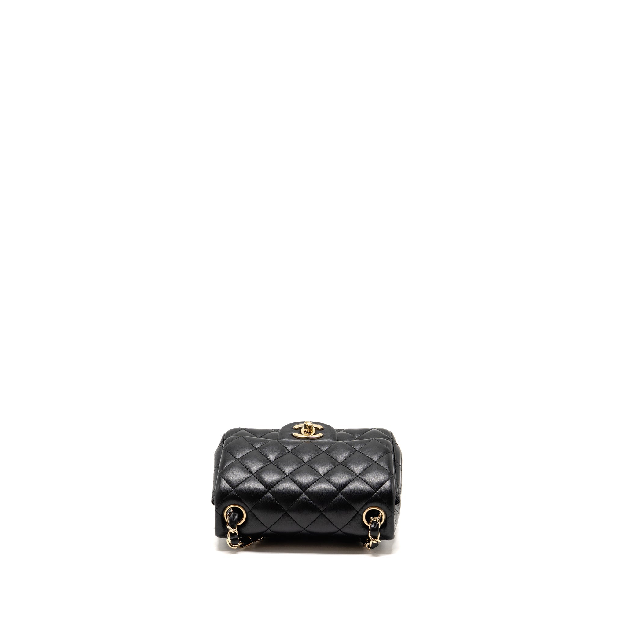 chanel-mini-square-flap-bag-lambskin-black-lghw-copy