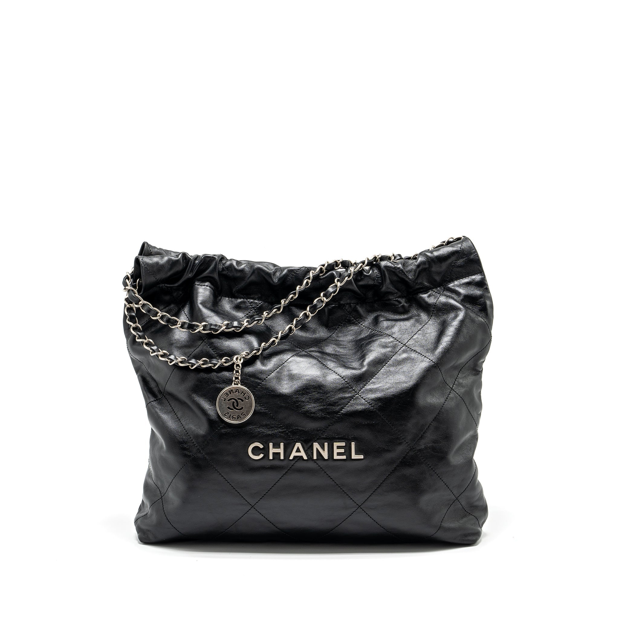 chanel-medium-22-bag-calfskin-black-shw-microchip