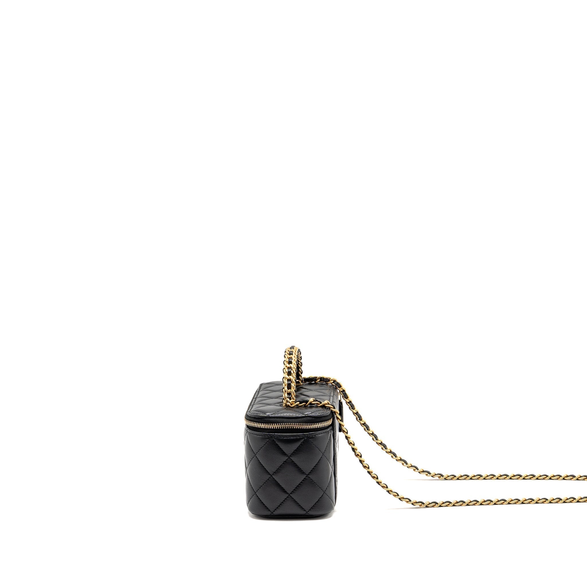 chanel-top-handle-long-vanity-lambskin-black-ghwmicrochip