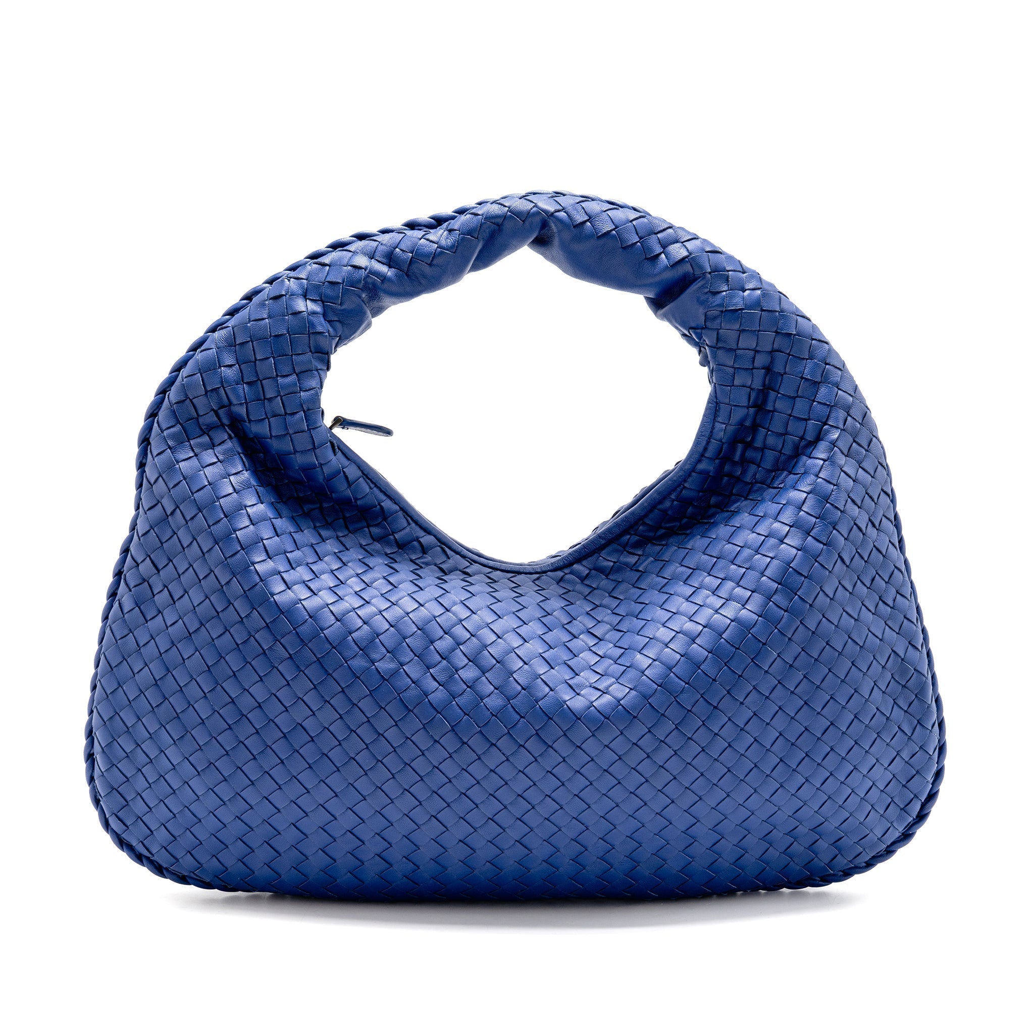 bottega-veneta-intercciato-hobo-bag-lambskin-dark-blue-shw