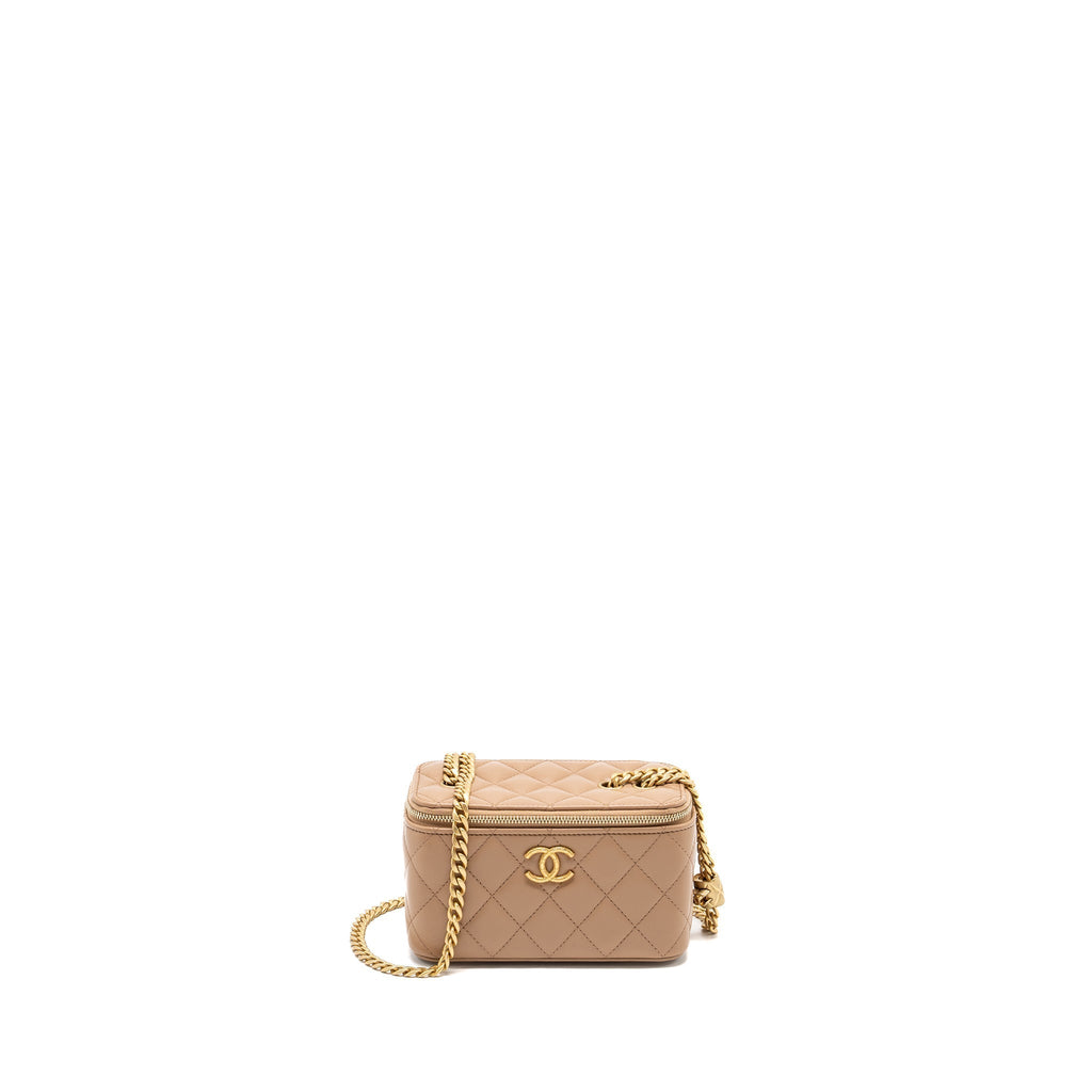 chanel-gold-pillar-long-vanity-case-with-adjustable-chain-lambskin-dark-beigemicrochip