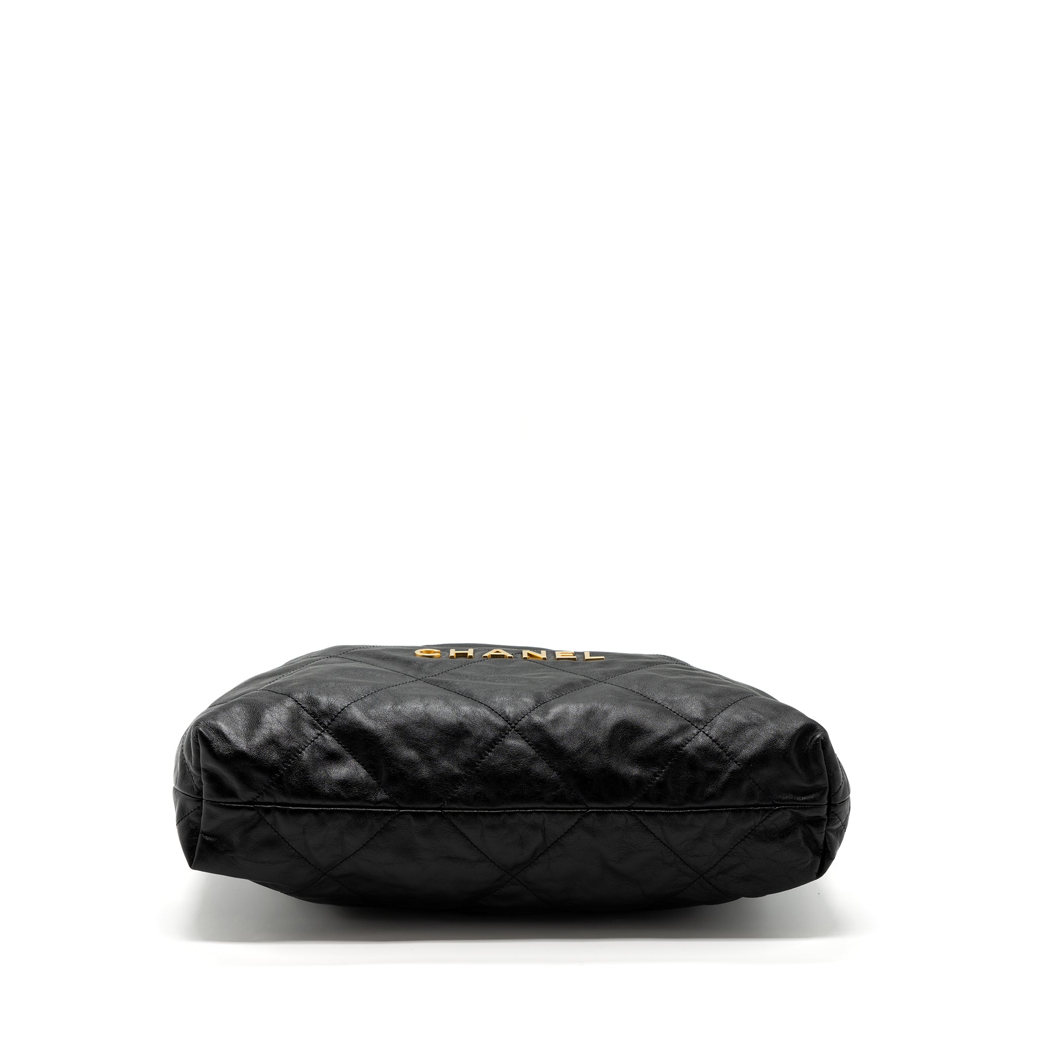 chanel-medium-22-bag-shiny-calfskin-black-brushed-ghwmicrochip
