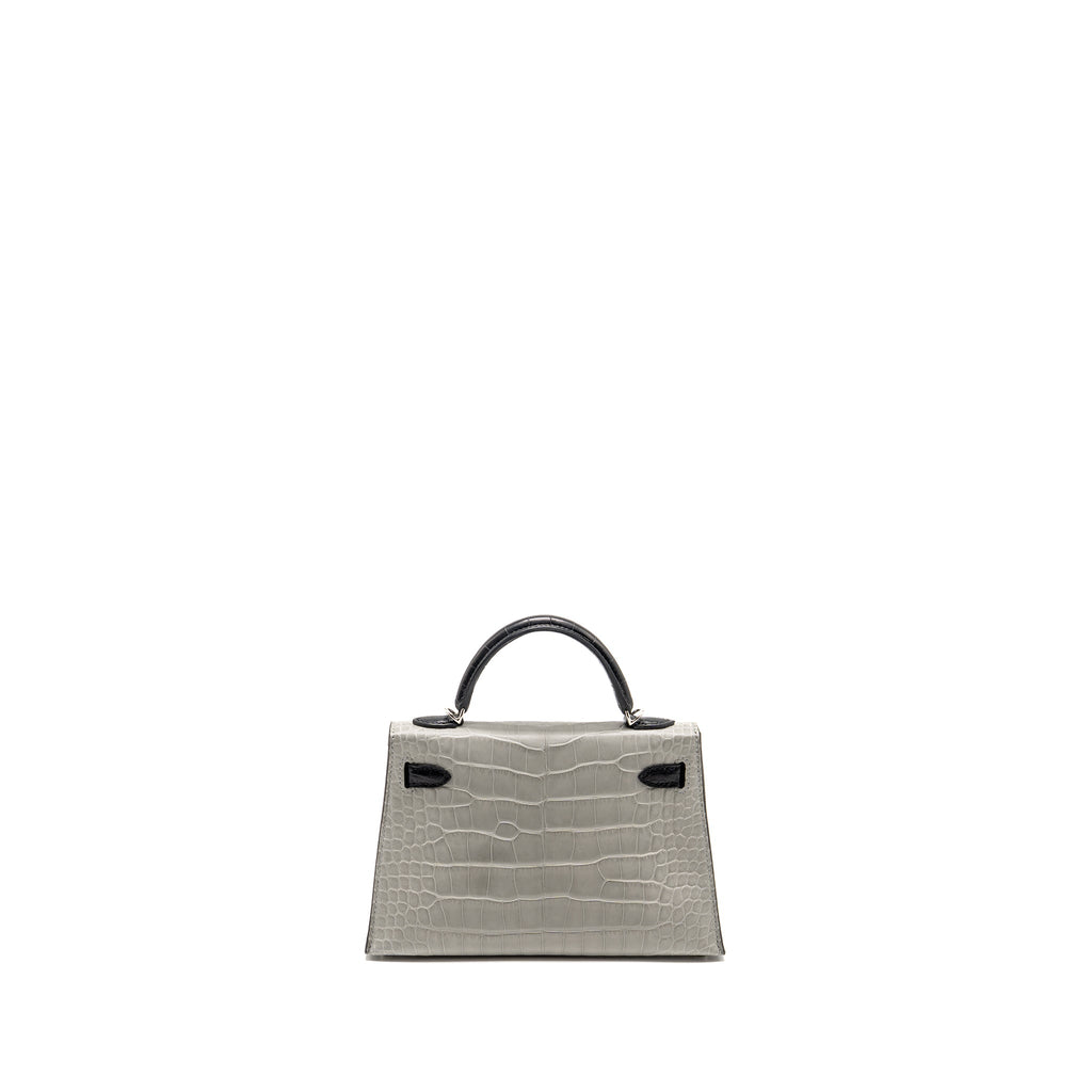 hermes-mini-kelly-ii-alligator-mississippiensis-matt-gris-perle-black-shw-stamp-w