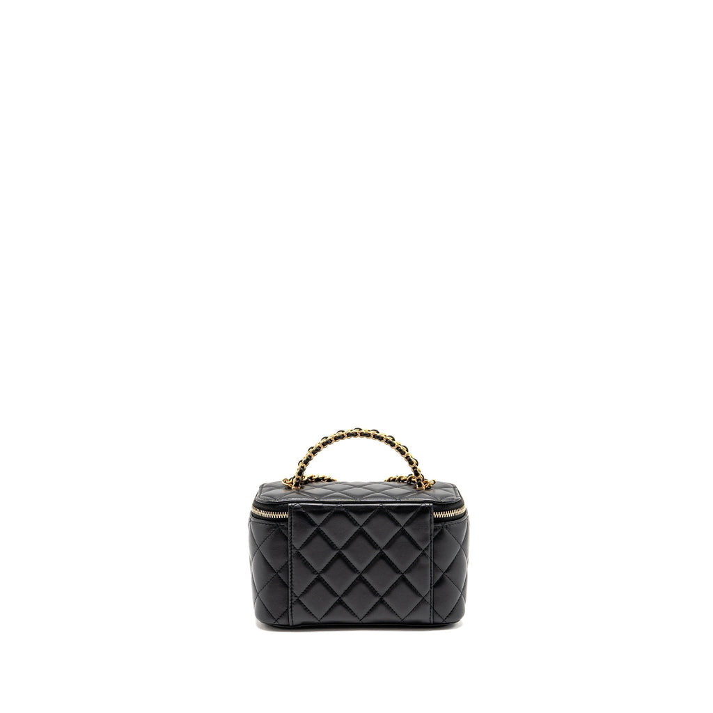 chanel-top-handle-long-vanity-lambskin-black-ghwmicrochip