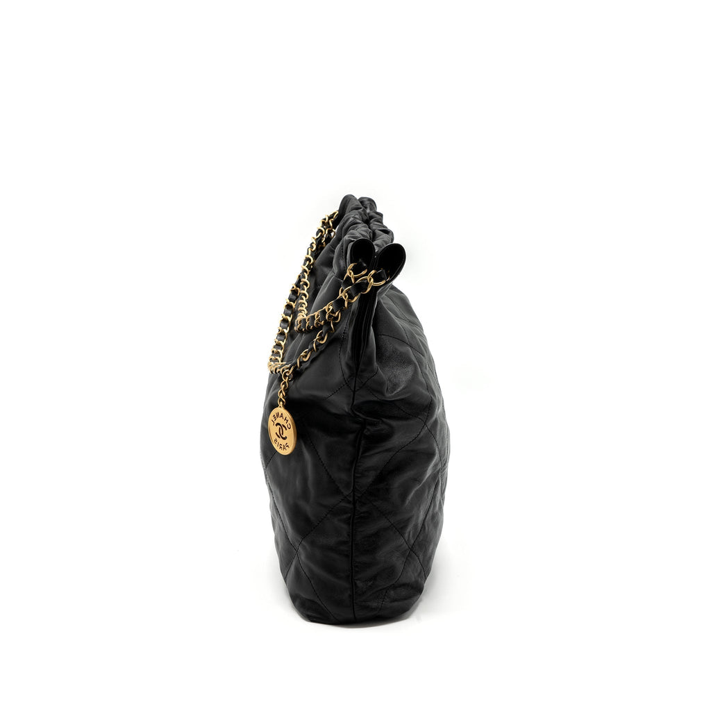 chanel-medium-22-bag-shiny-calfskin-black-brushed-ghwmicrochip