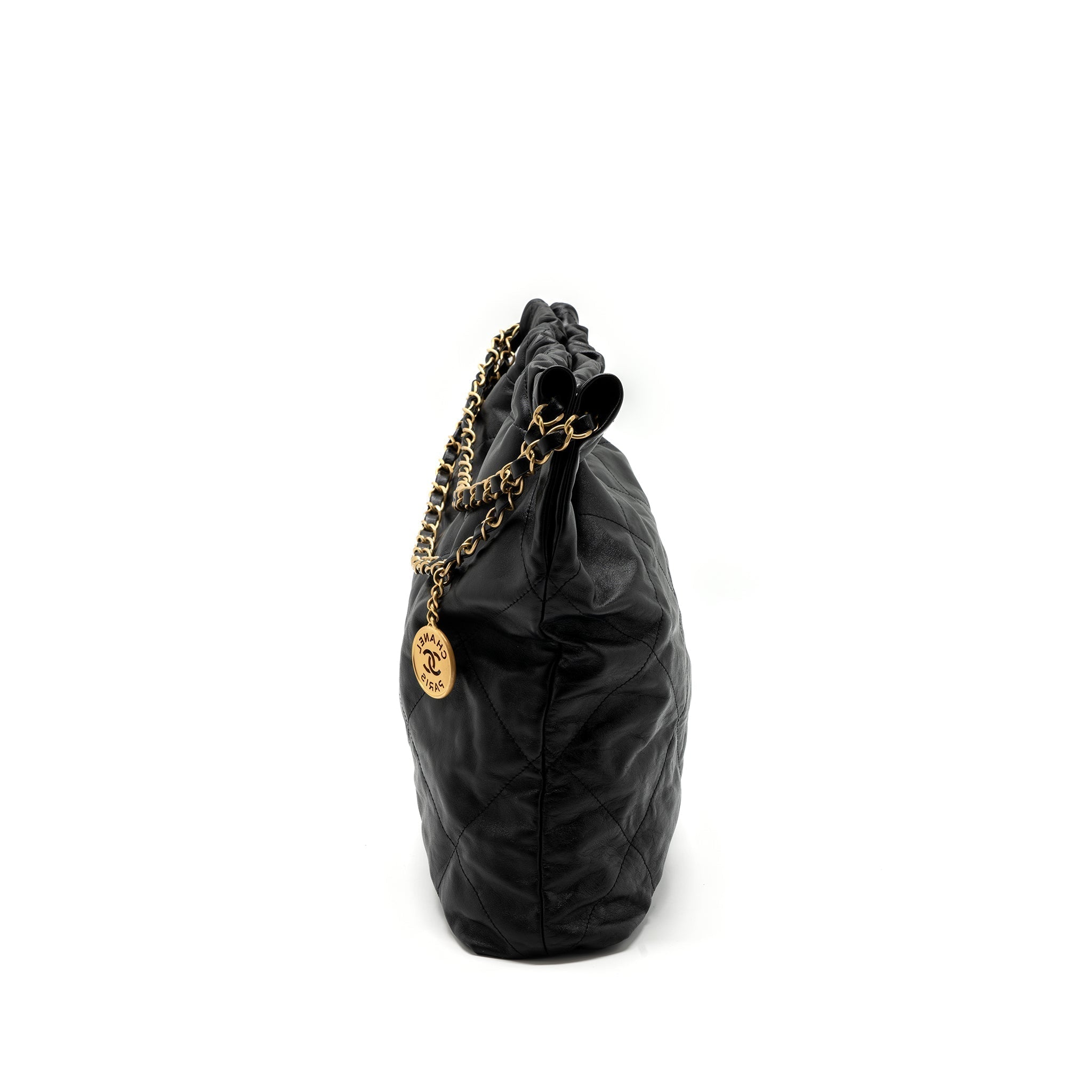 chanel-medium-22-bag-shiny-calfskin-black-brushed-ghwmicrochip