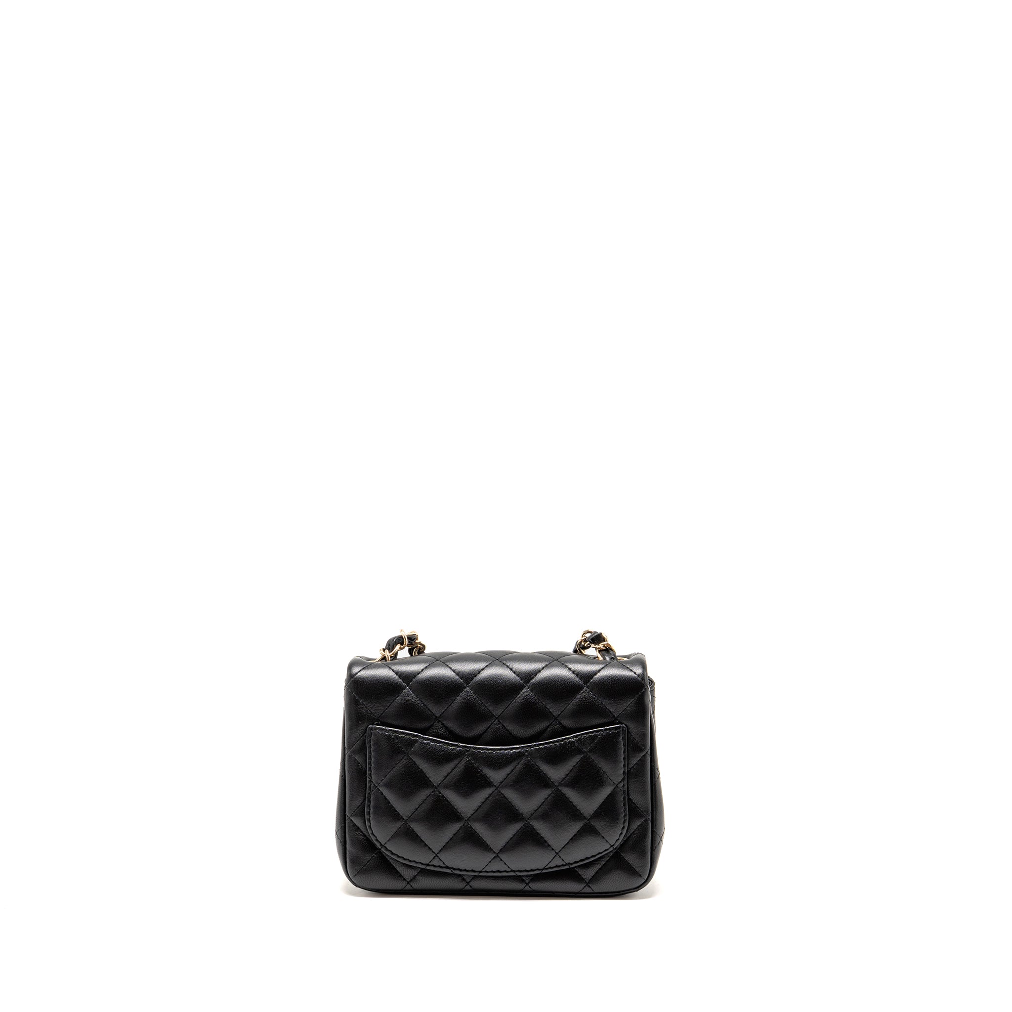 chanel-mini-square-flap-bag-lambskin-black-lghw-copy