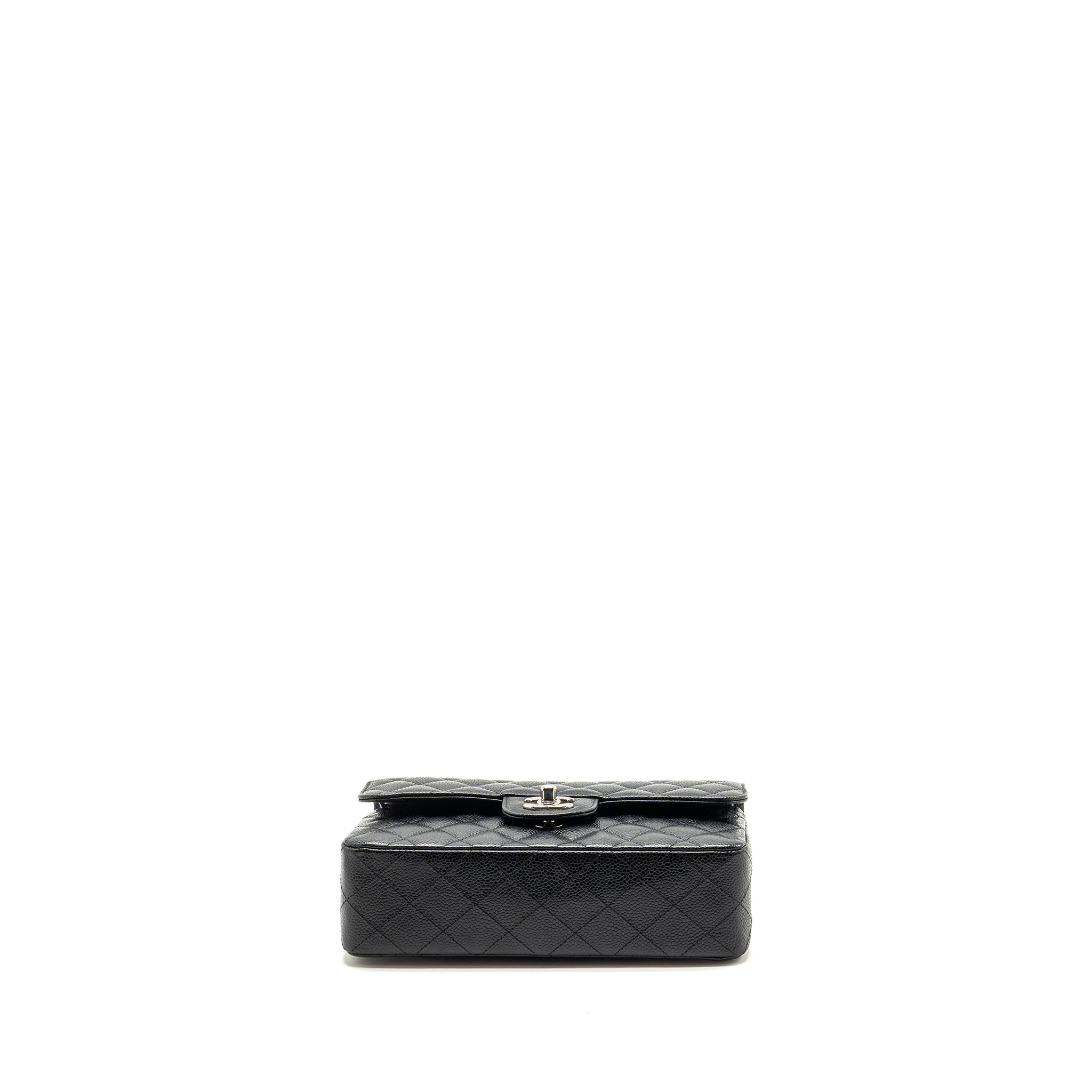 chanel-small-classic-double-flap-bag-caviar-black-shwmicrochip-3