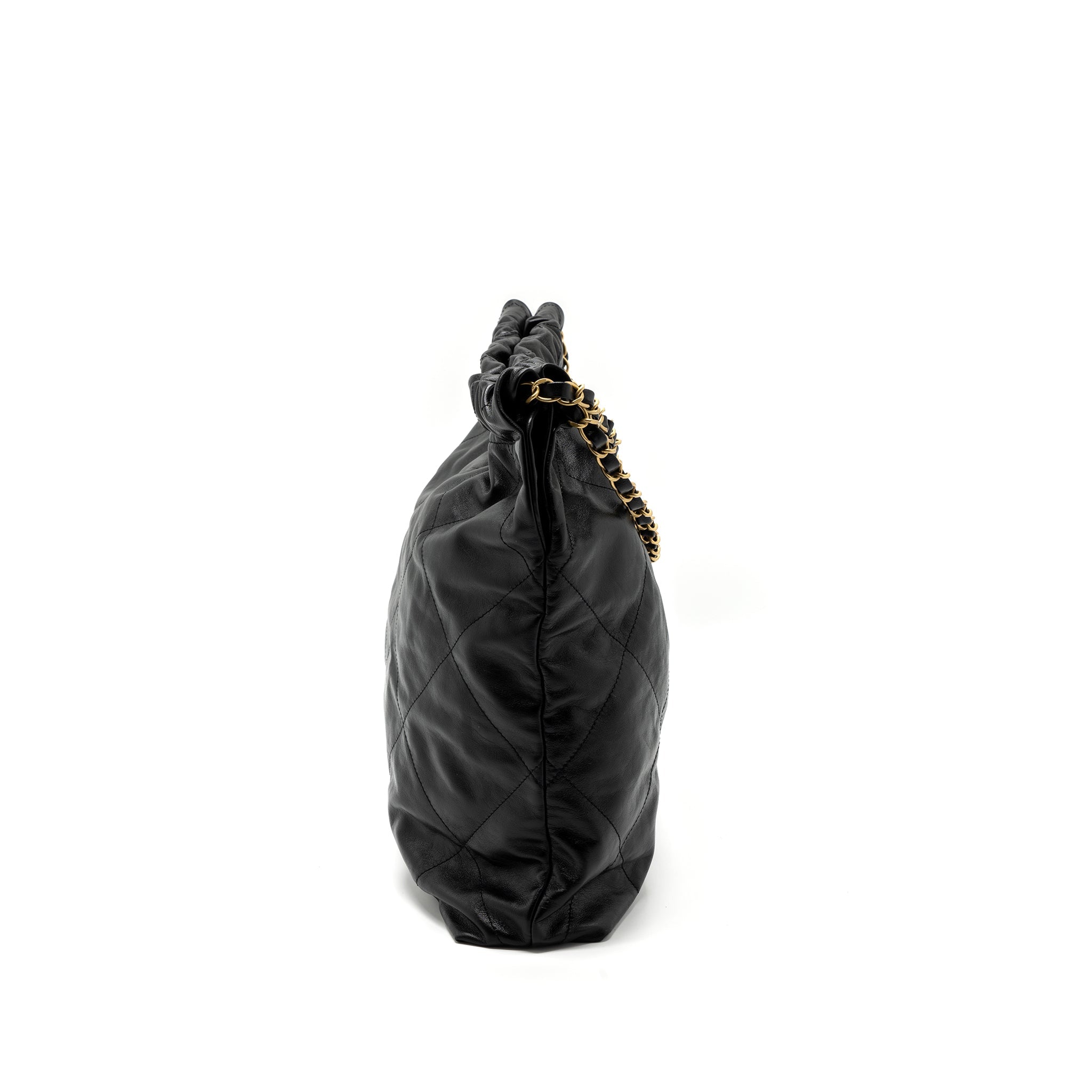 chanel-medium-22-bag-shiny-calfskin-black-brushed-ghwmicrochip