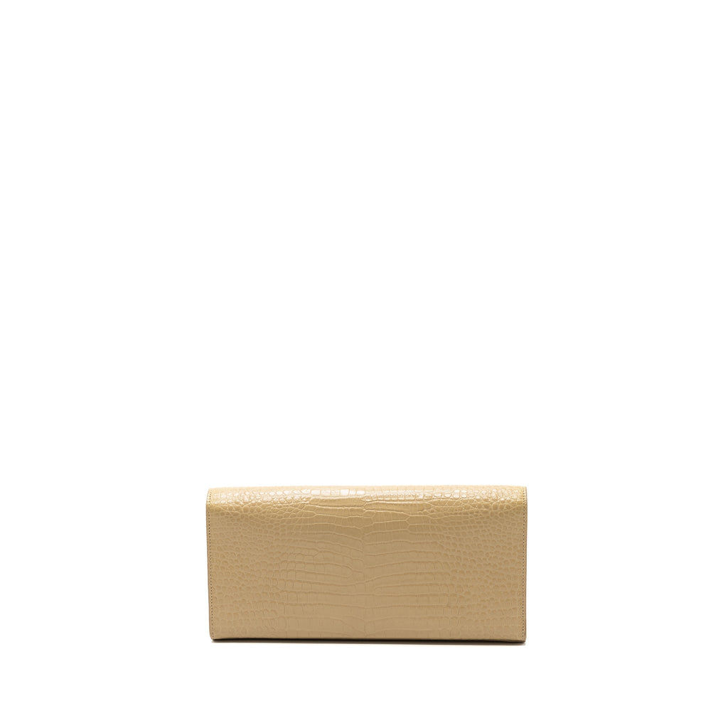 saint-laurent-kate-clutch-croc-embossed-leather-beige-shw