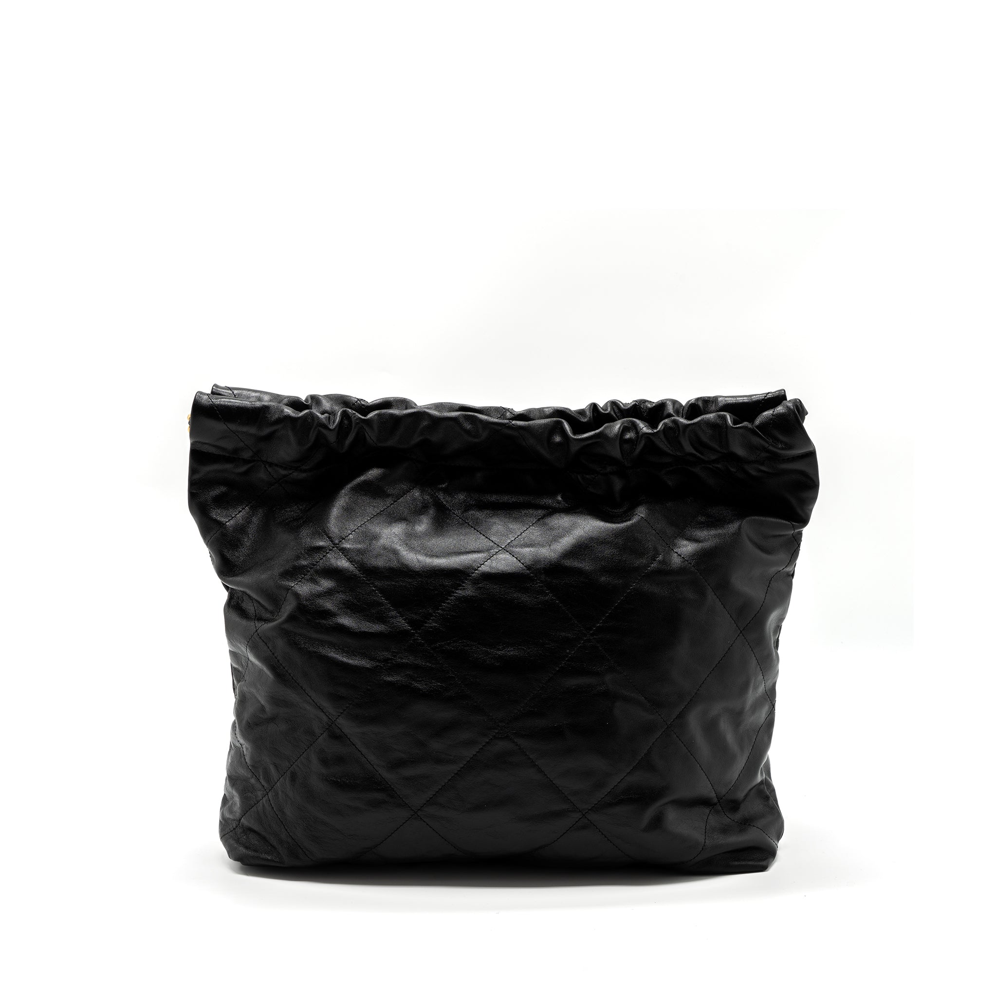 chanel-medium-22-bag-shiny-calfskin-black-brushed-ghwmicrochip