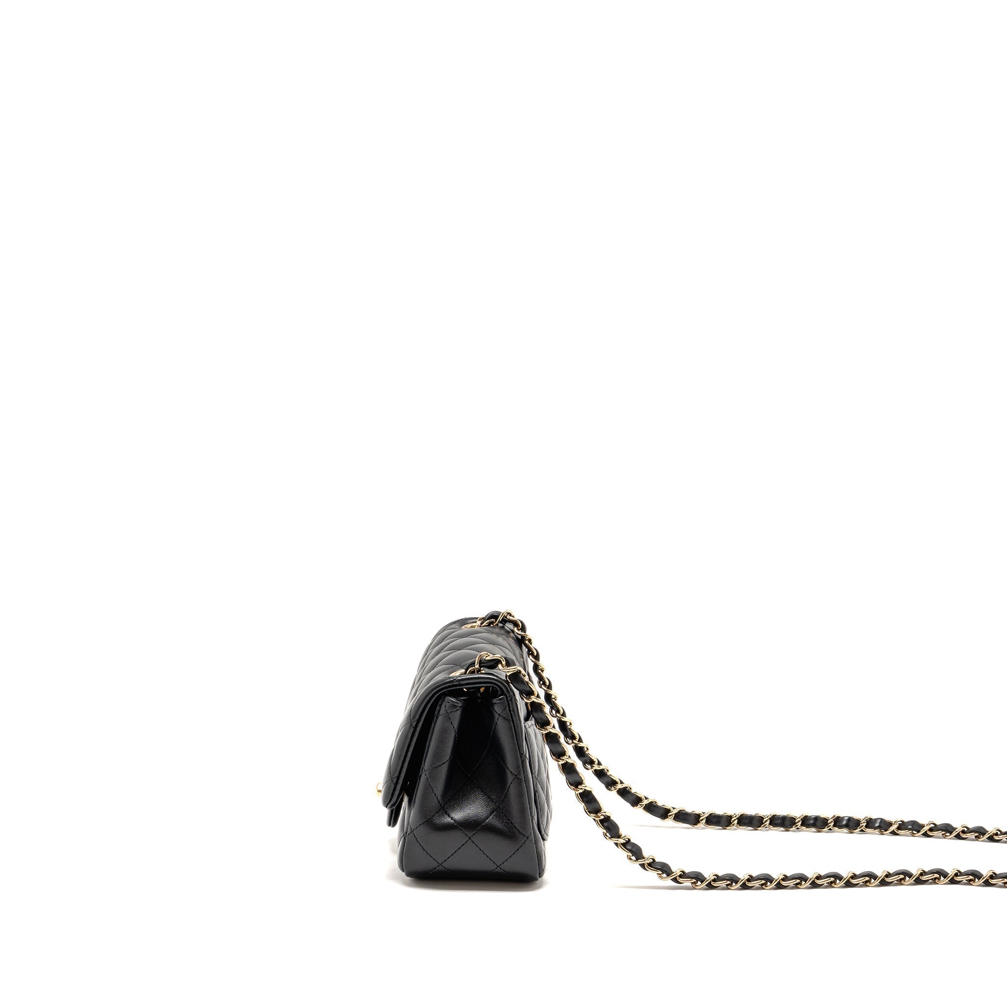 chanel-mini-square-flap-bag-lambskin-black-lghw-copy