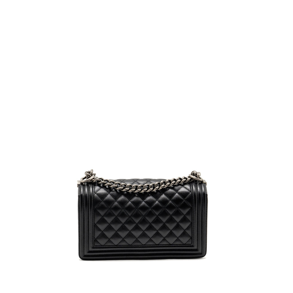 chanel-medium-boy-bag-caviar-black-shw-microchip-copy