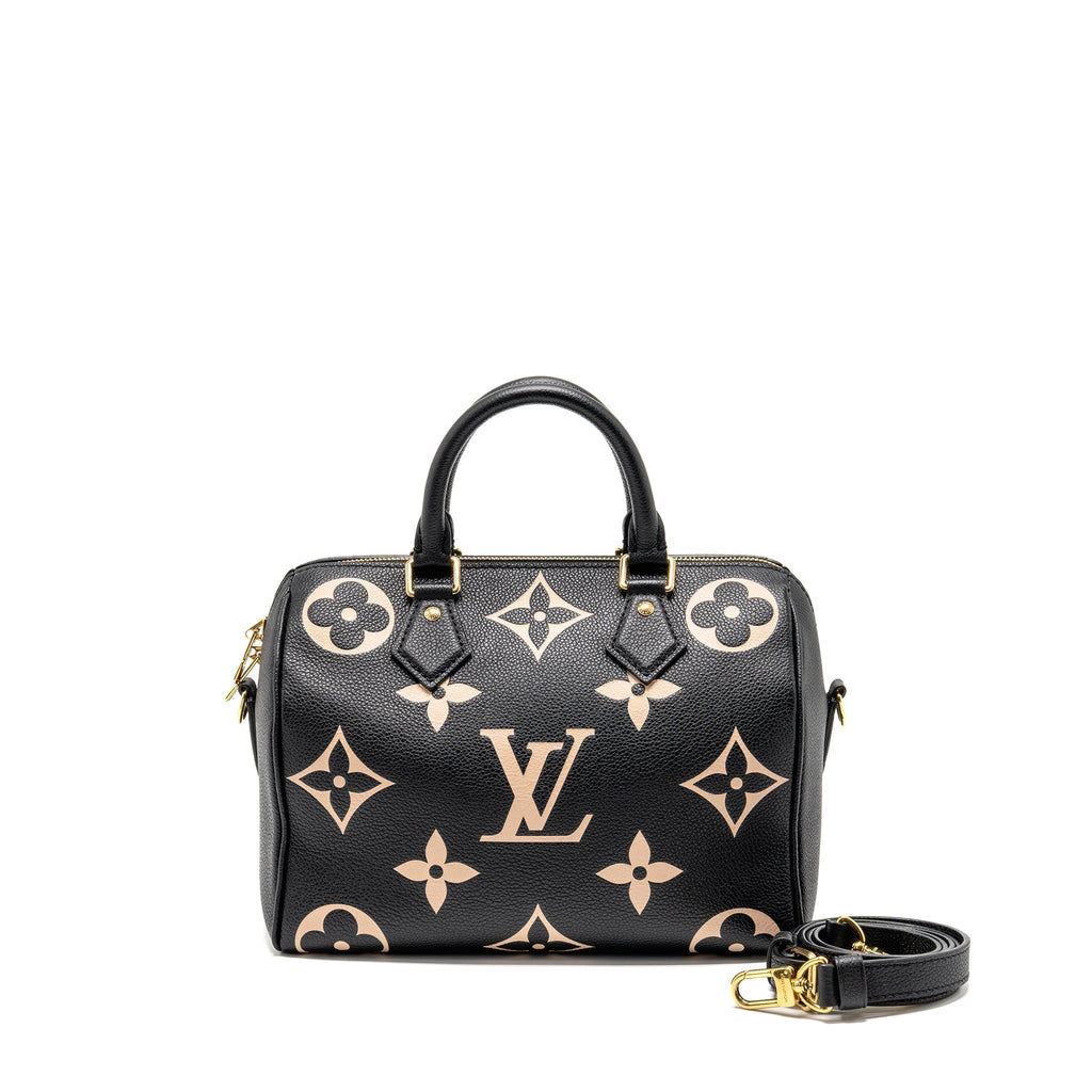 louis-vuitton-speedy-bandouliere-25-bicolour-monogram-empreinte-leather-black-beige-ghw