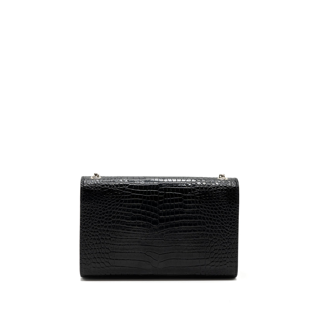 saint-laurent-ysl-kate-tassel-croc-embossed-calfskin-black-shw