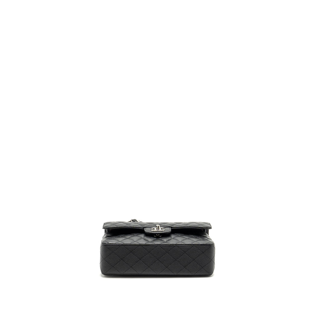 chanel-small-classic-double-flap-bag-caviar-black-shwmicrochip-2