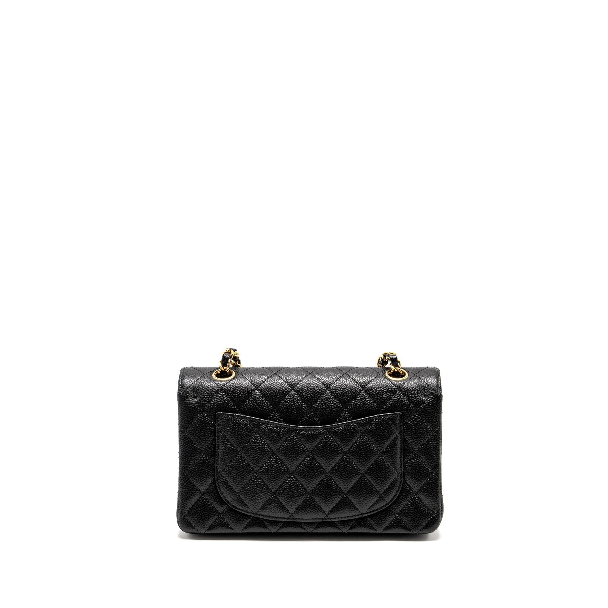 chanel-small-classic-double-flap-bag-caviar-black-ghwmicrochip-3