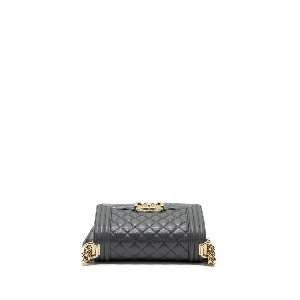 chanel-small-boy-bag-caviar-grey-lghw-microchip