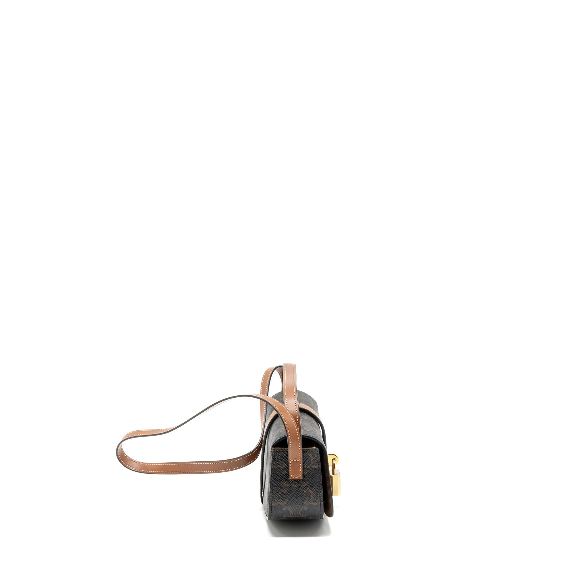 celine-clutch-on-strap-tabou-triomphe-canvas-calfskin-tan-ghw
