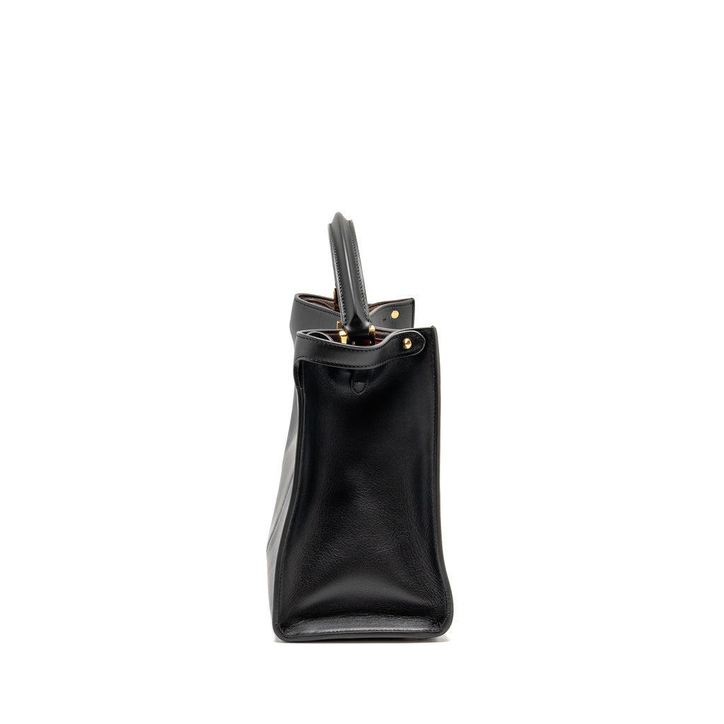 fendi-peekaboo-x-lite-medium-calfskin-black-ghw-with-flowerland-strap-copy-1